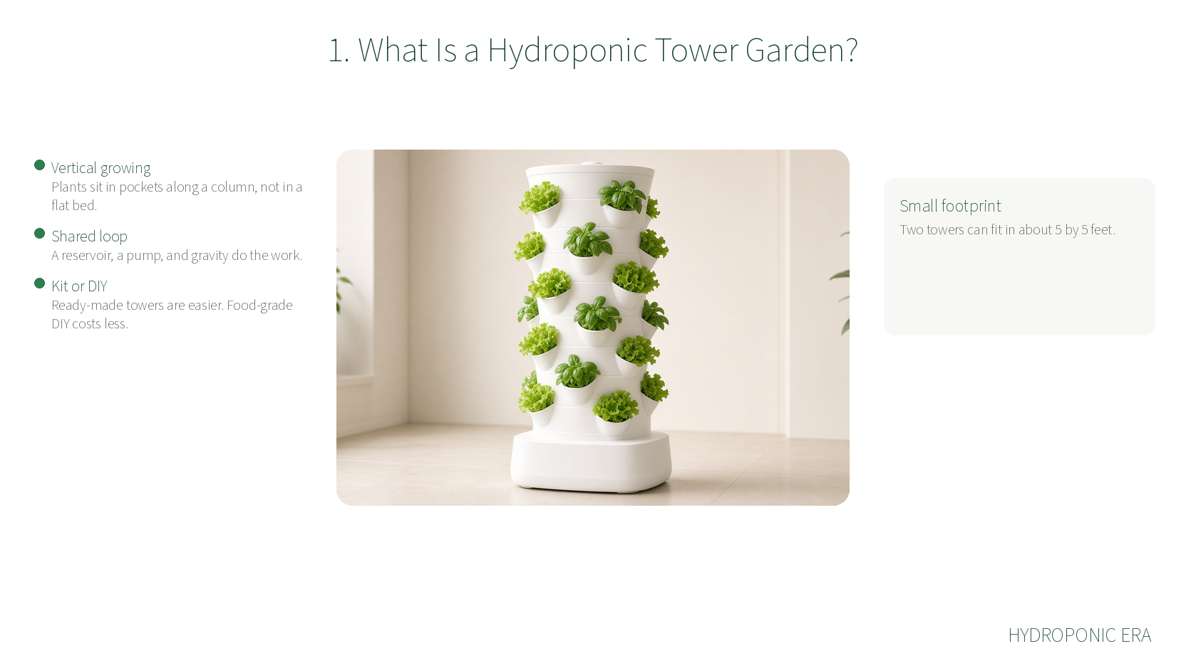 What Is a Hydroponic Tower Garden?