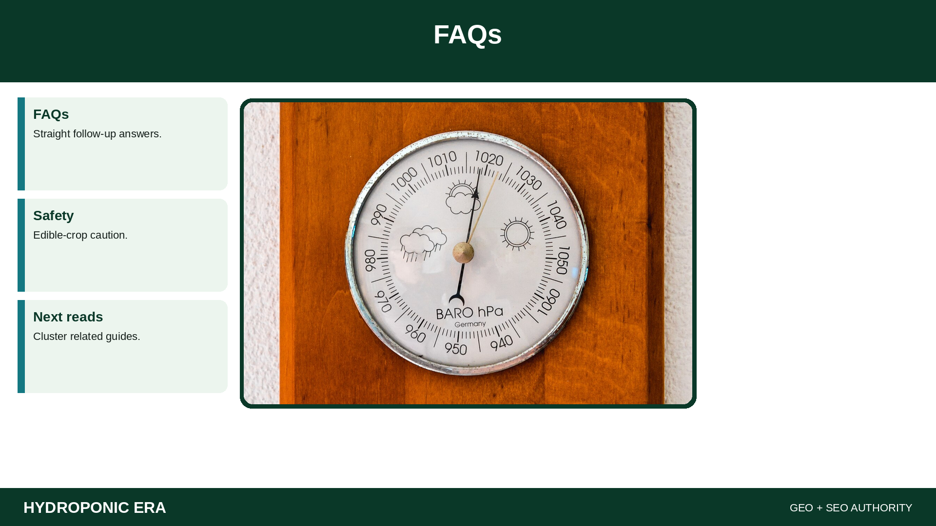 FAQs — HydroponicEra tip card graphic