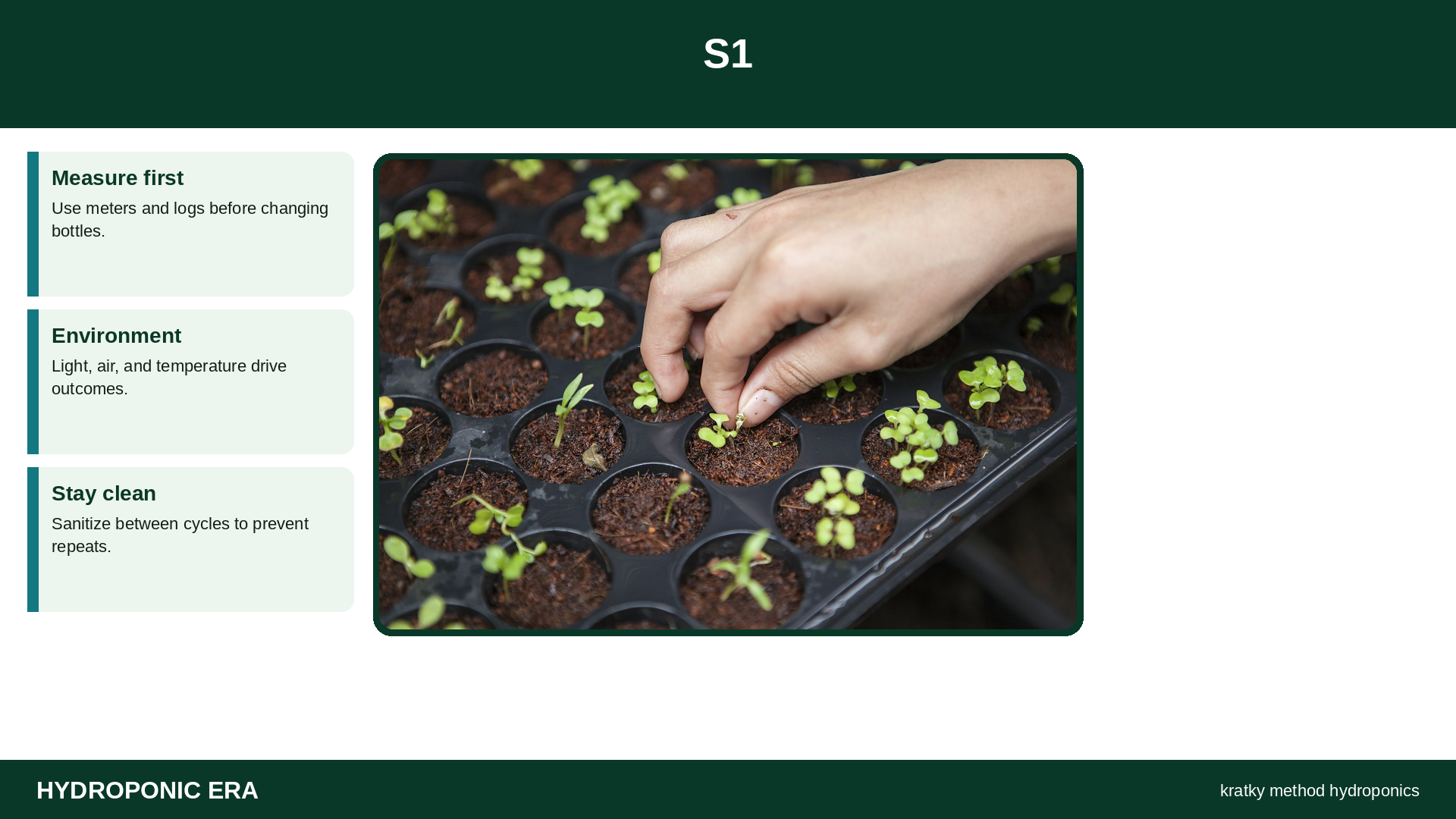 S1 — HydroponicEra tip card graphic