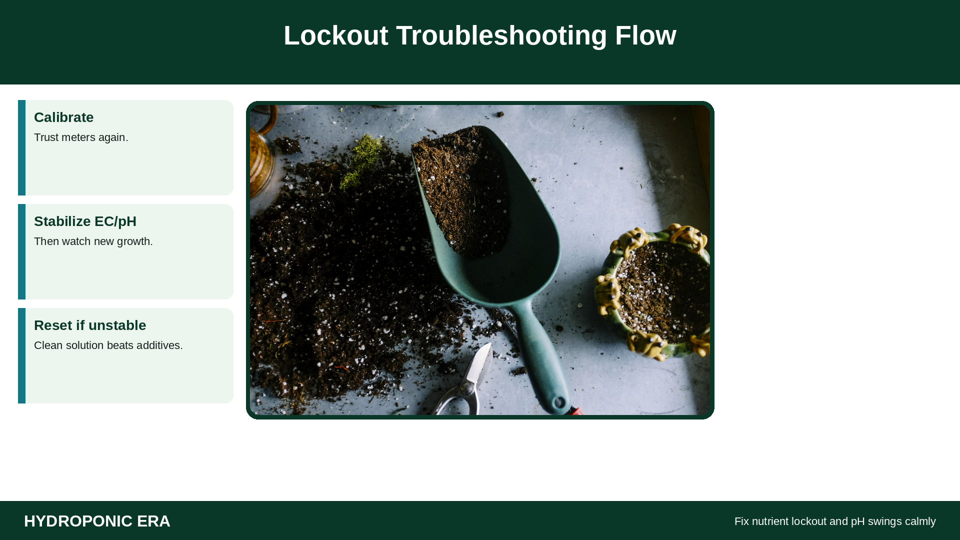 Plants with lockout troubleshooting tip cards