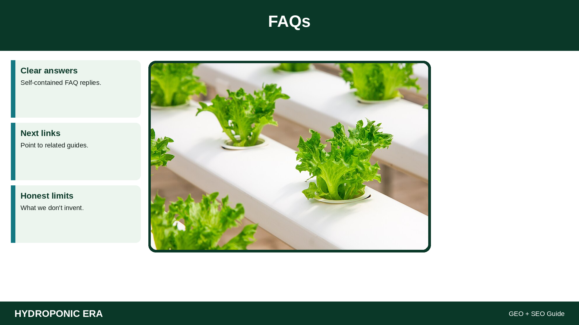 FAQs — HydroponicEra tip card graphic