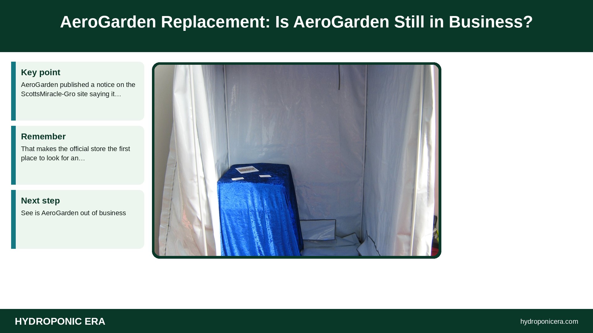 aerogarden replacement — AeroGarden Replacement: Is AeroGarden Still in Business?