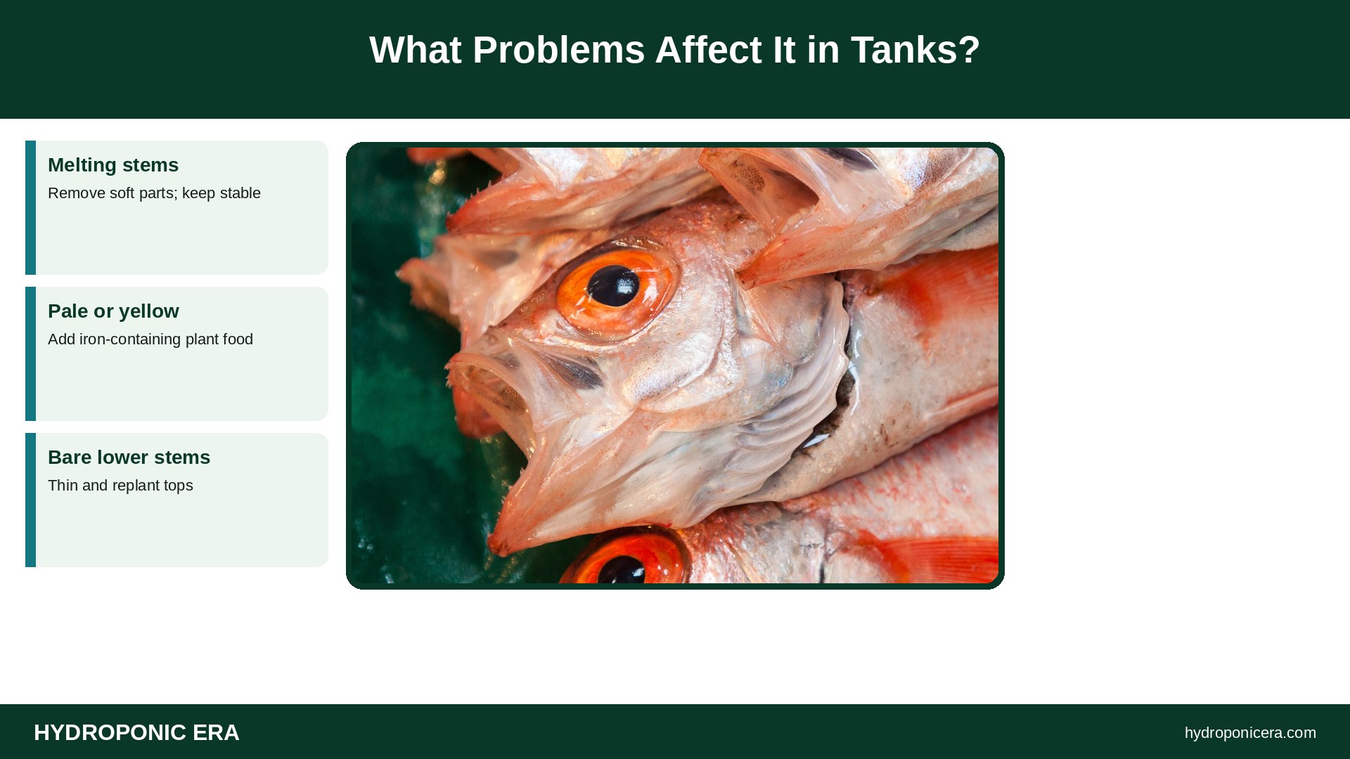 anacharis — What Problems Affect It in Tanks?