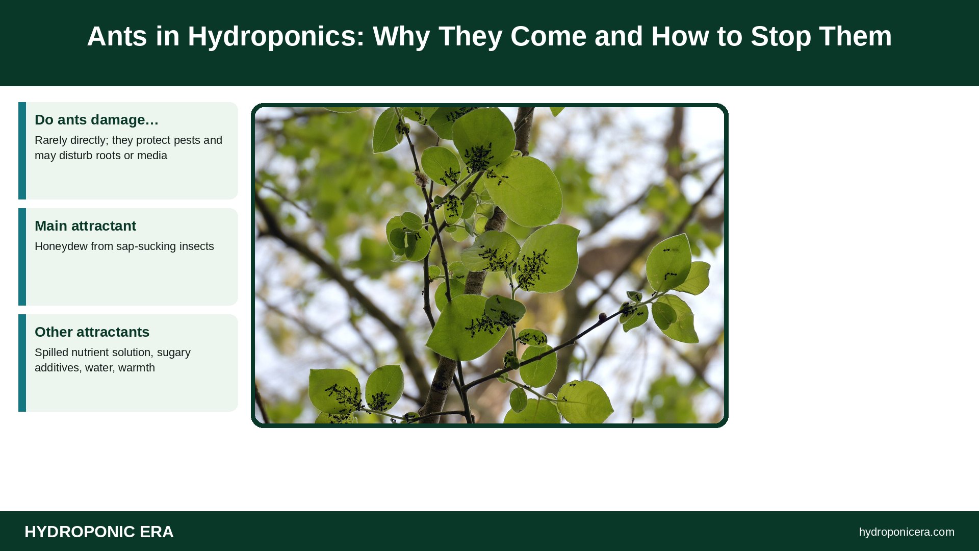 ants — Ants in Hydroponics: Why They Come and How to Stop Them