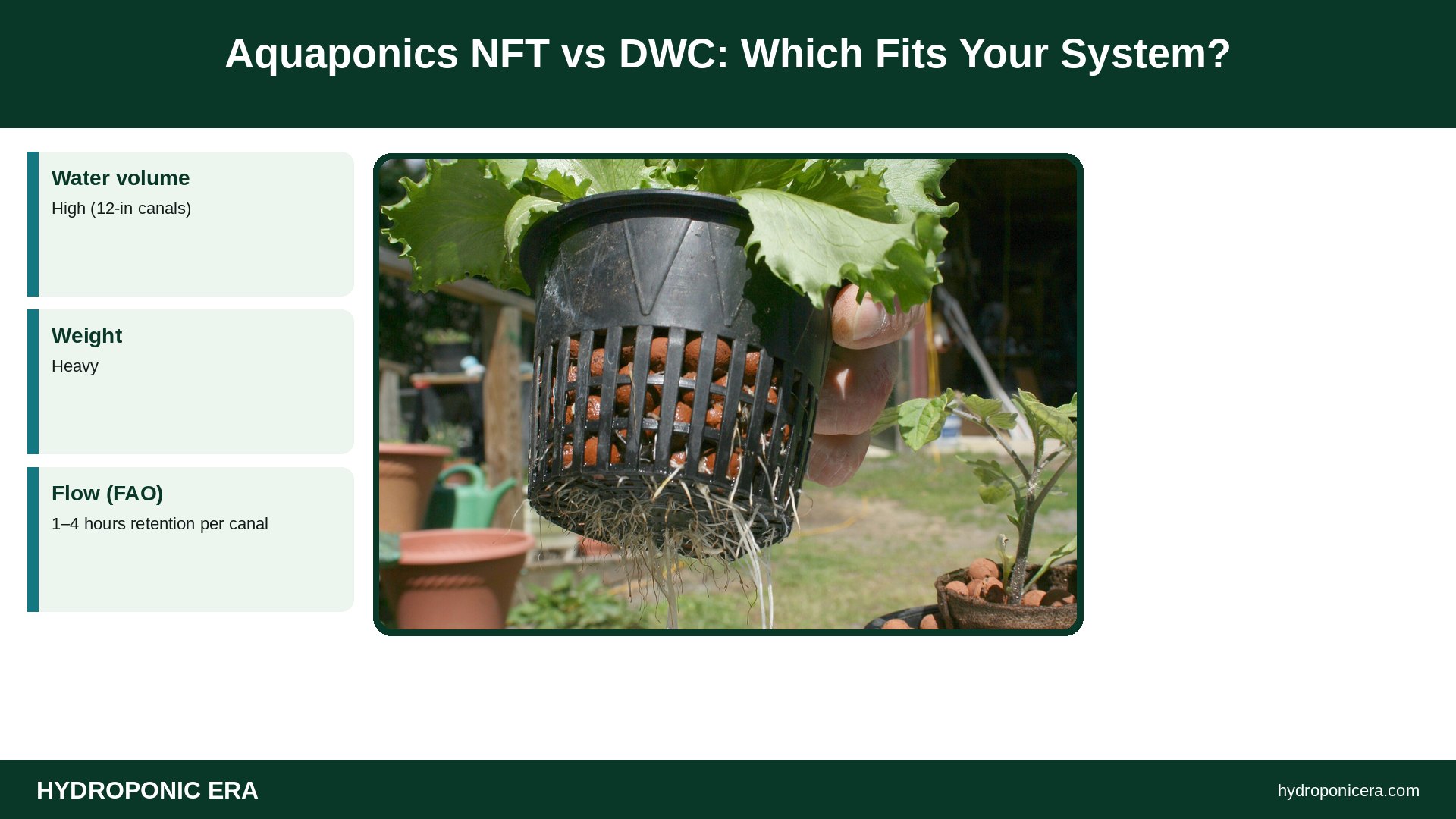 aquaponics nft — Aquaponics NFT vs DWC: Which Fits Your System?