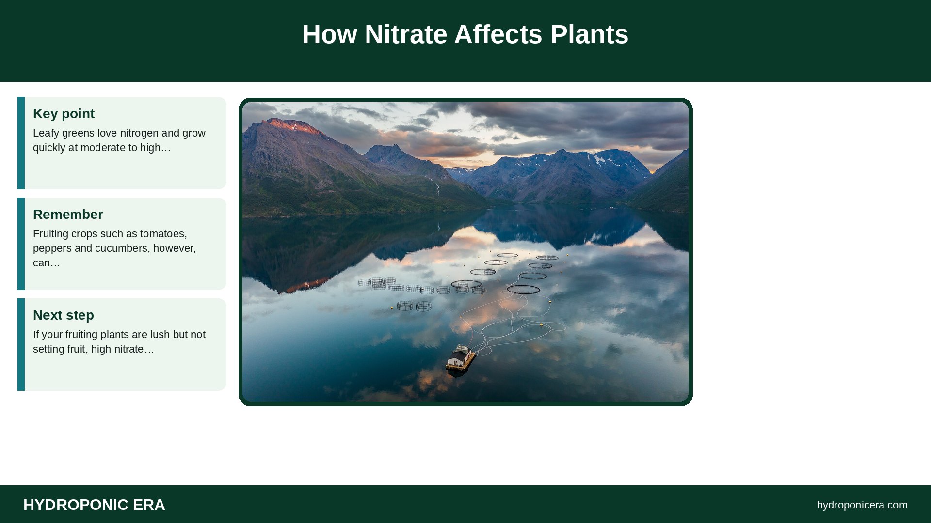 aquaponics nitrate too high — How Nitrate Affects Plants