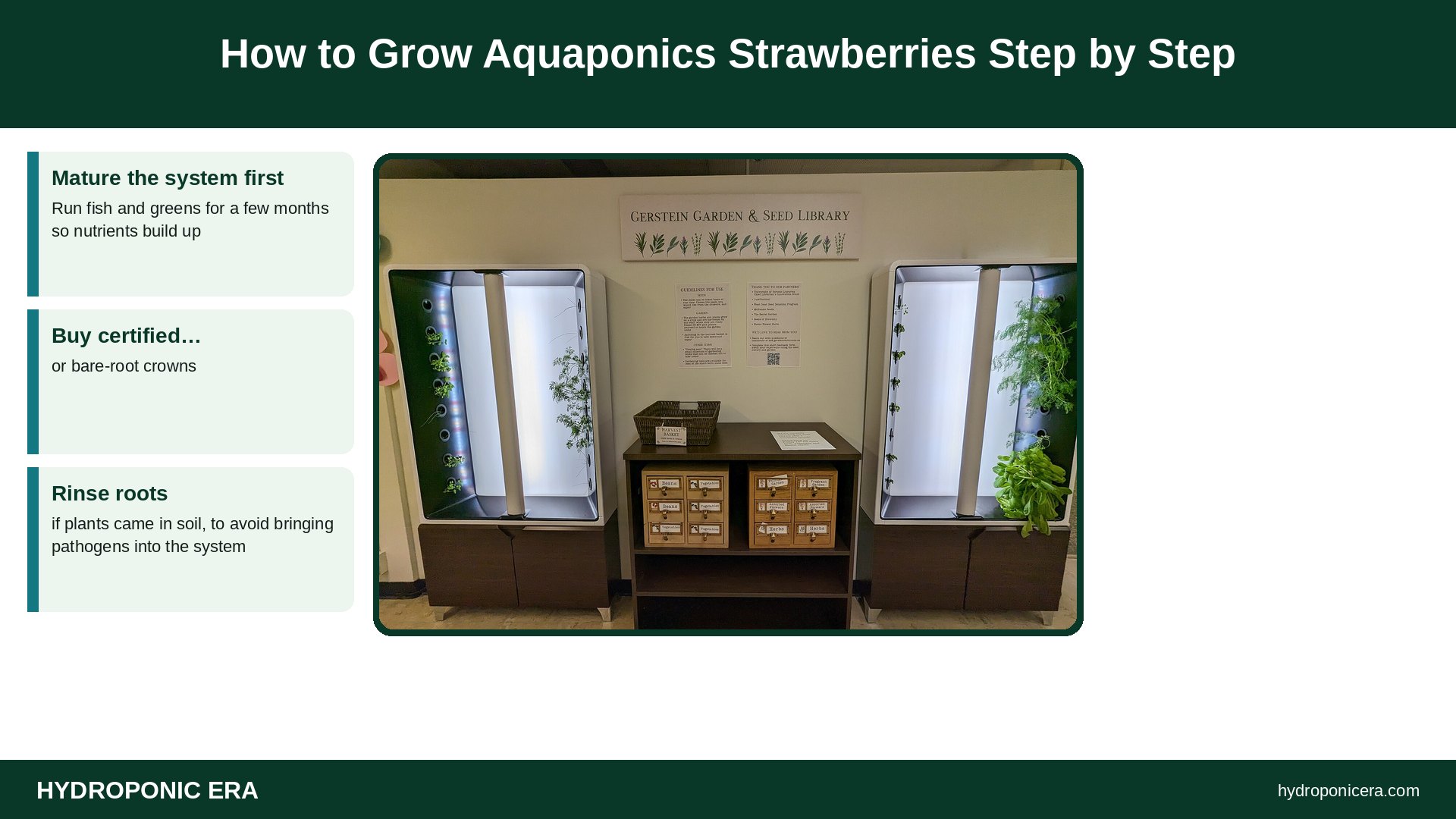 aquaponics strawberries — How to Grow Aquaponics Strawberries Step by Step