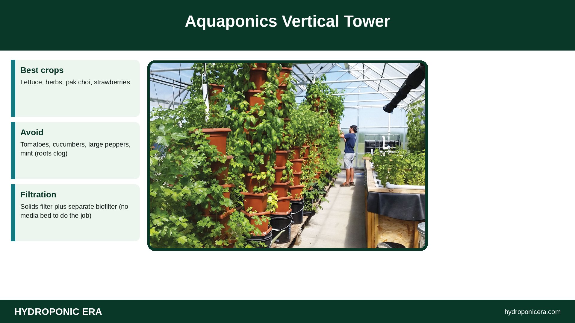 aquaponics vertical tower — Aquaponics Vertical Tower