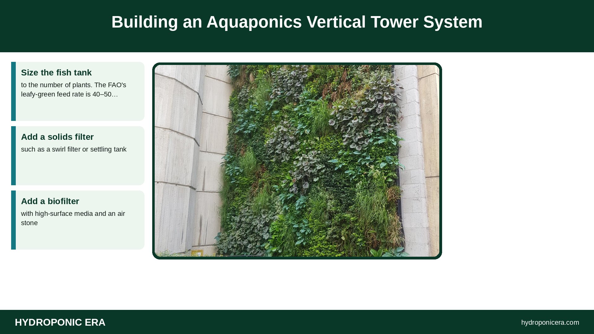 aquaponics vertical tower — Building an Aquaponics Vertical Tower System