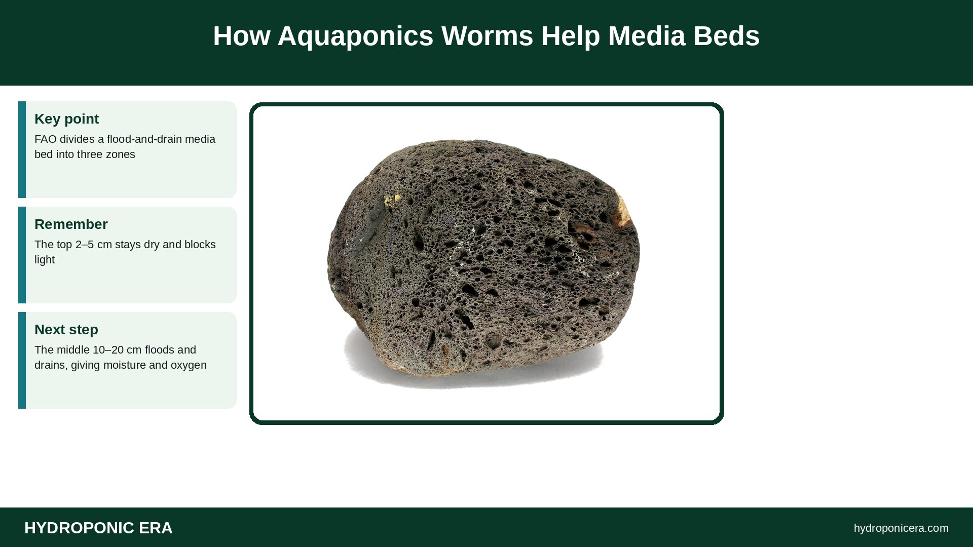 aquaponics worms — How Aquaponics Worms Help Media Beds