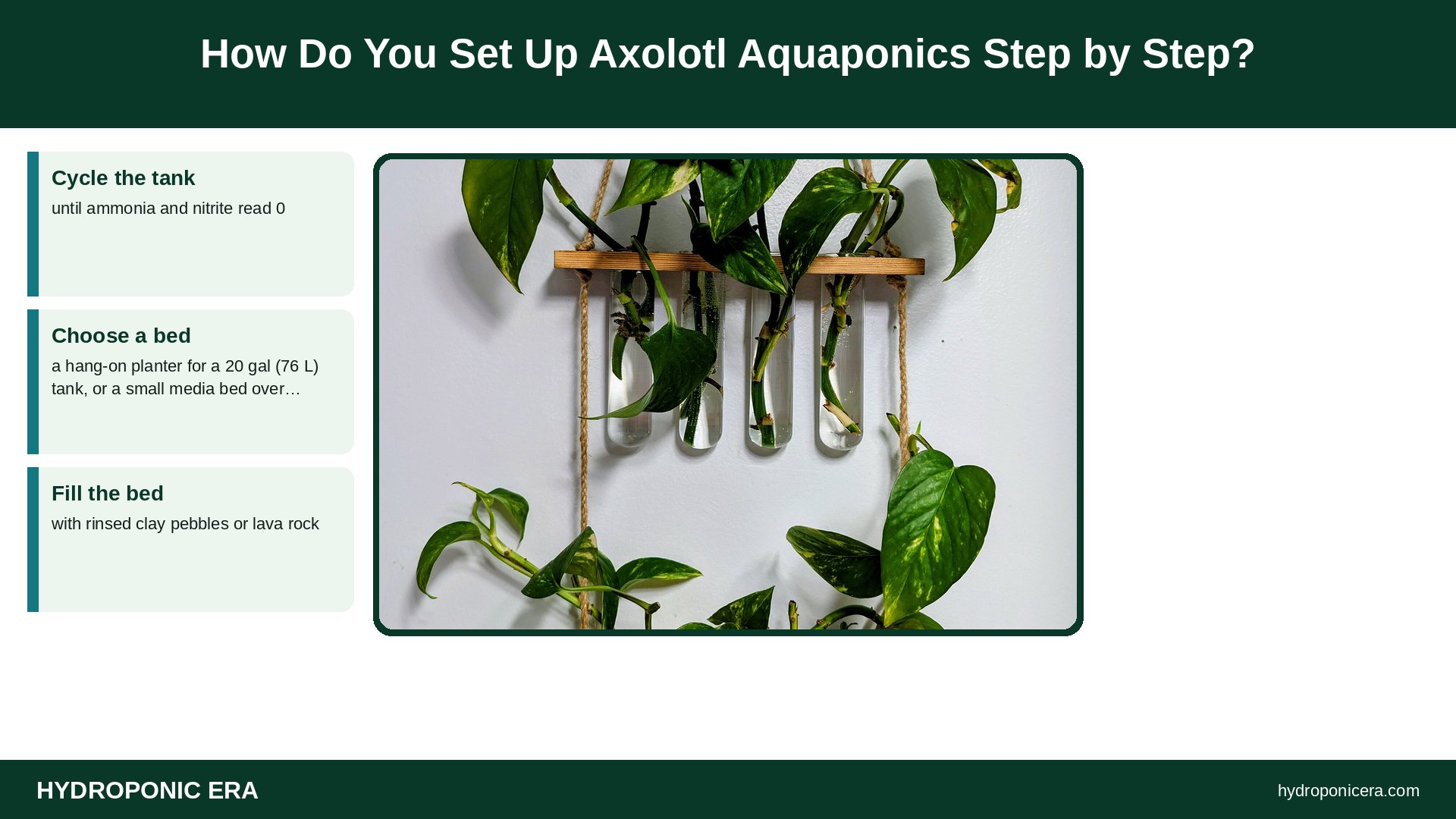 axolotl aquaponics — How Do You Set Up Axolotl Aquaponics Step by Step?