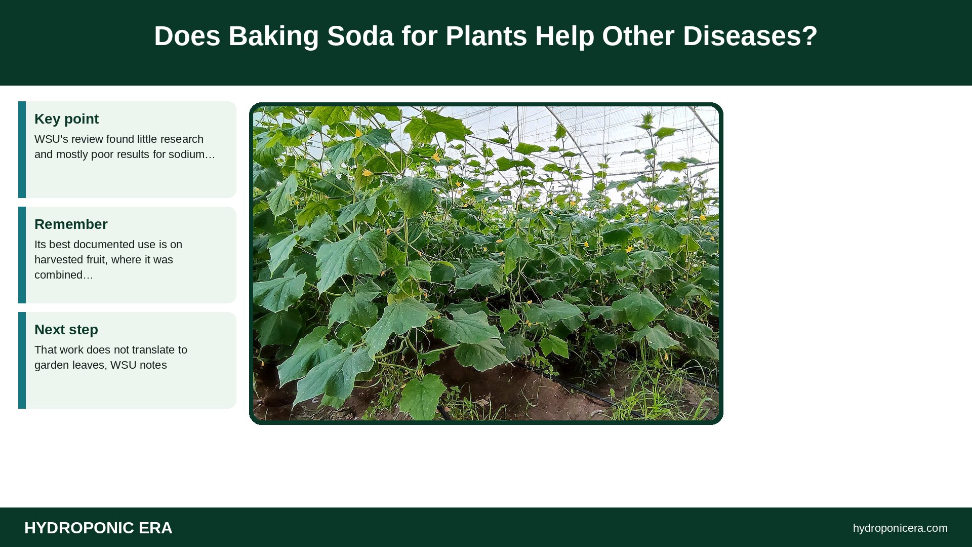 baking soda for plants — Does Baking Soda for Plants Help Other Diseases?