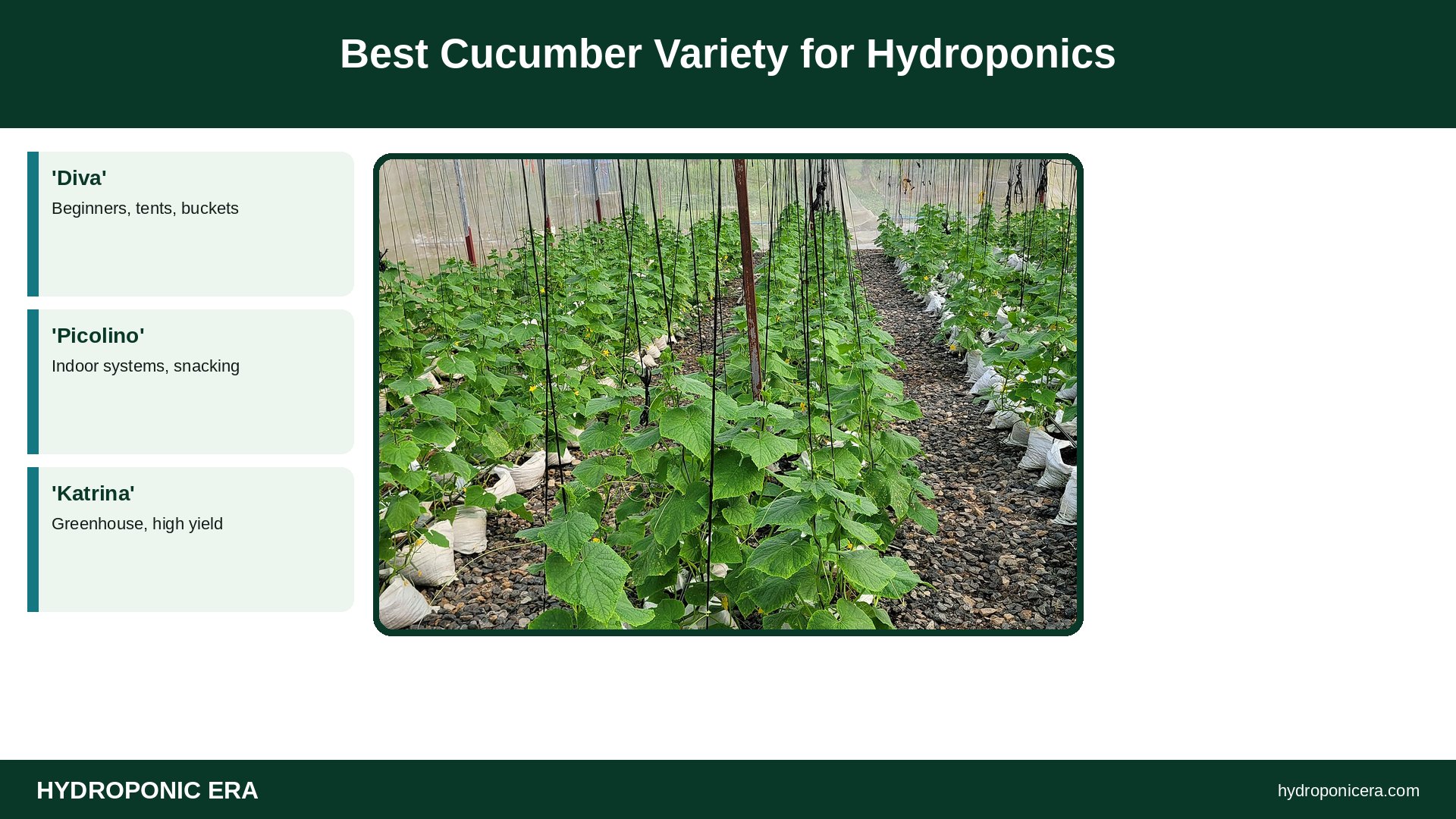 best cucumber variety for hydroponics — Best Cucumber Variety for Hydroponics