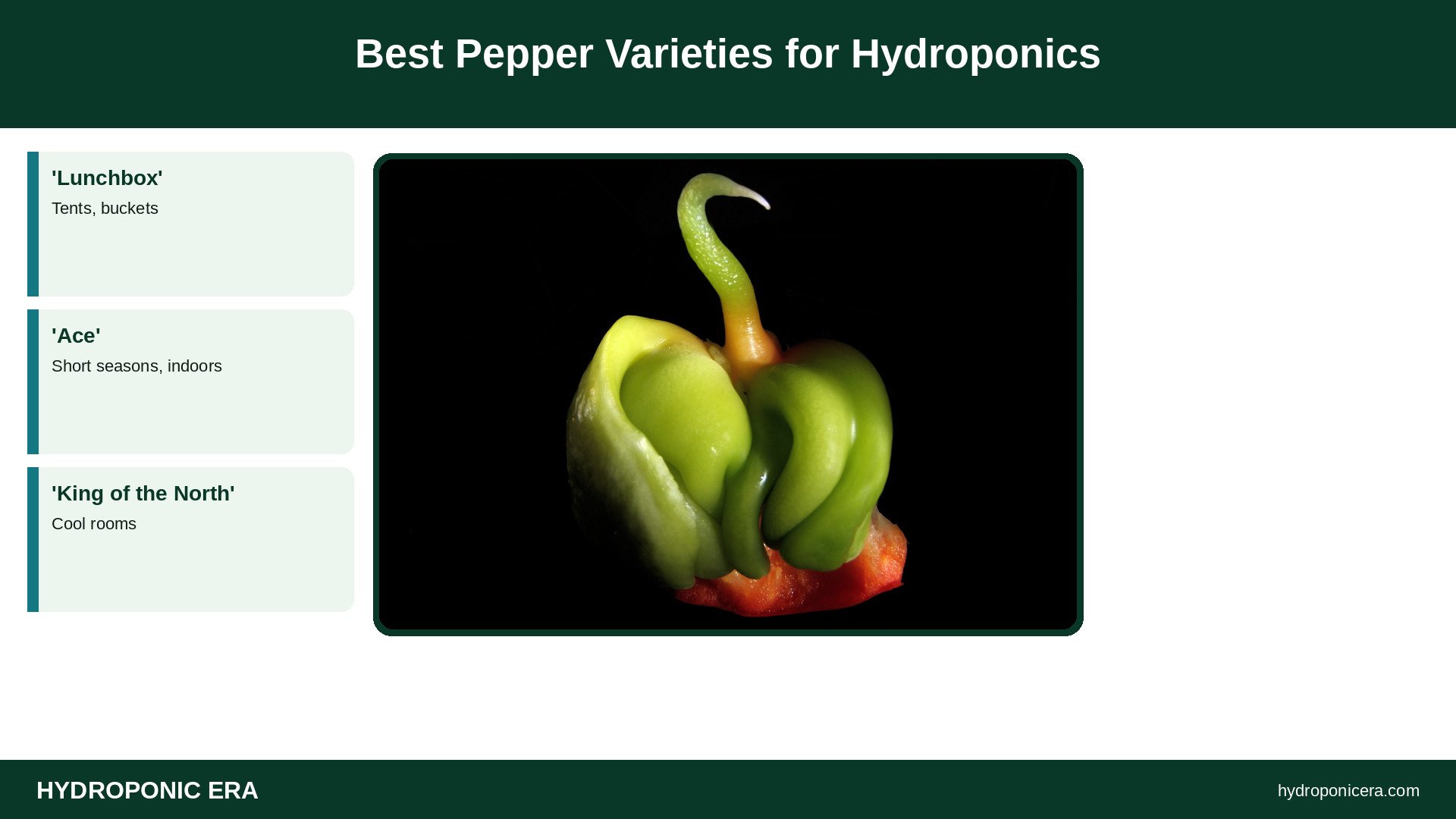 best pepper varieties for hydroponics — Best Pepper Varieties for Hydroponics