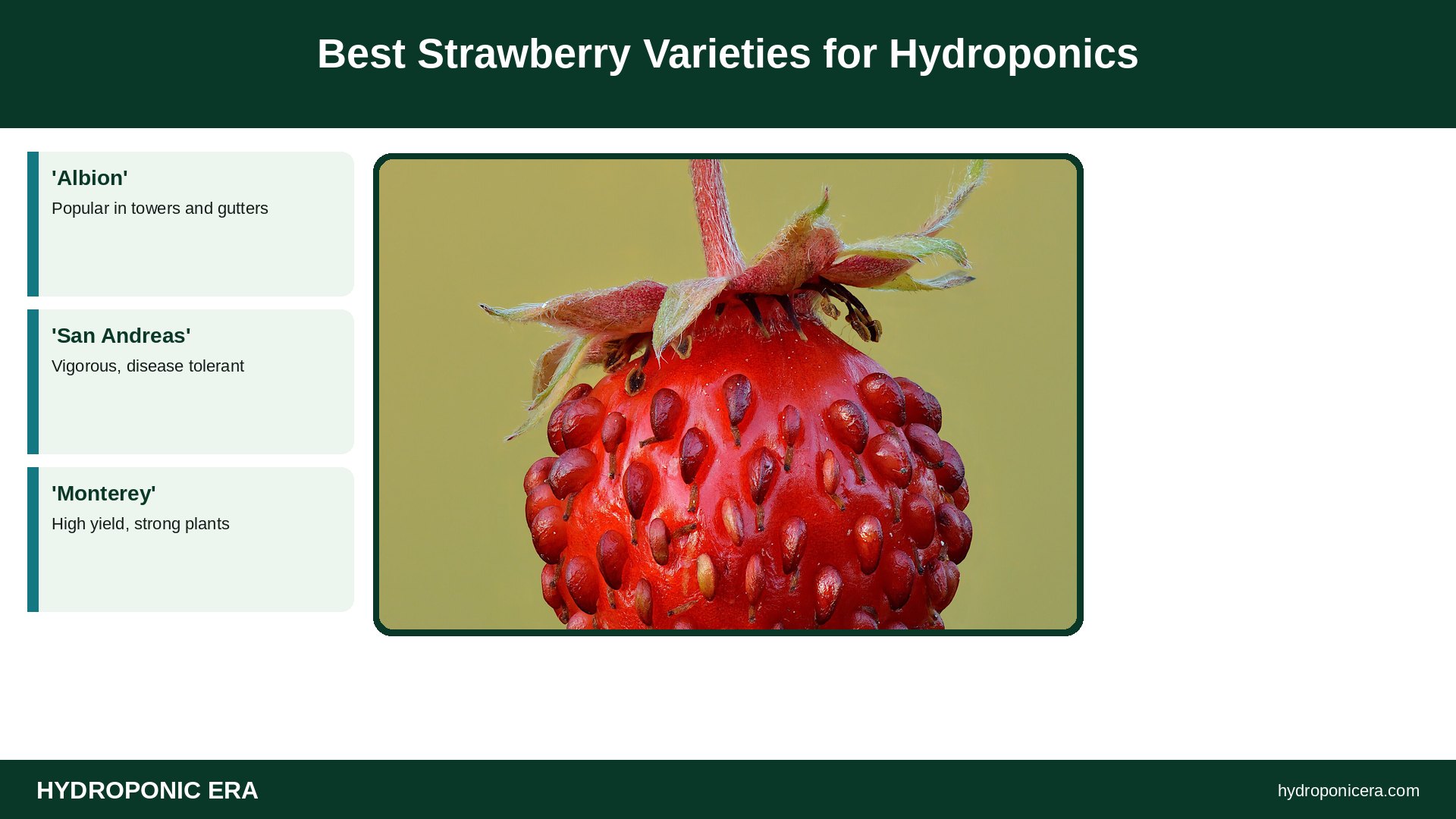 best strawberry varieties for hydroponics — Best Strawberry Varieties for Hydroponics