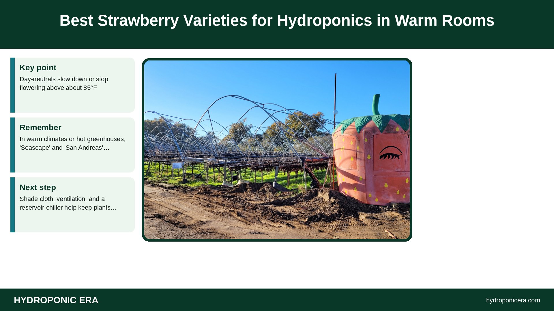 best strawberry varieties for hydroponics — Best Strawberry Varieties for Hydroponics in Warm Rooms