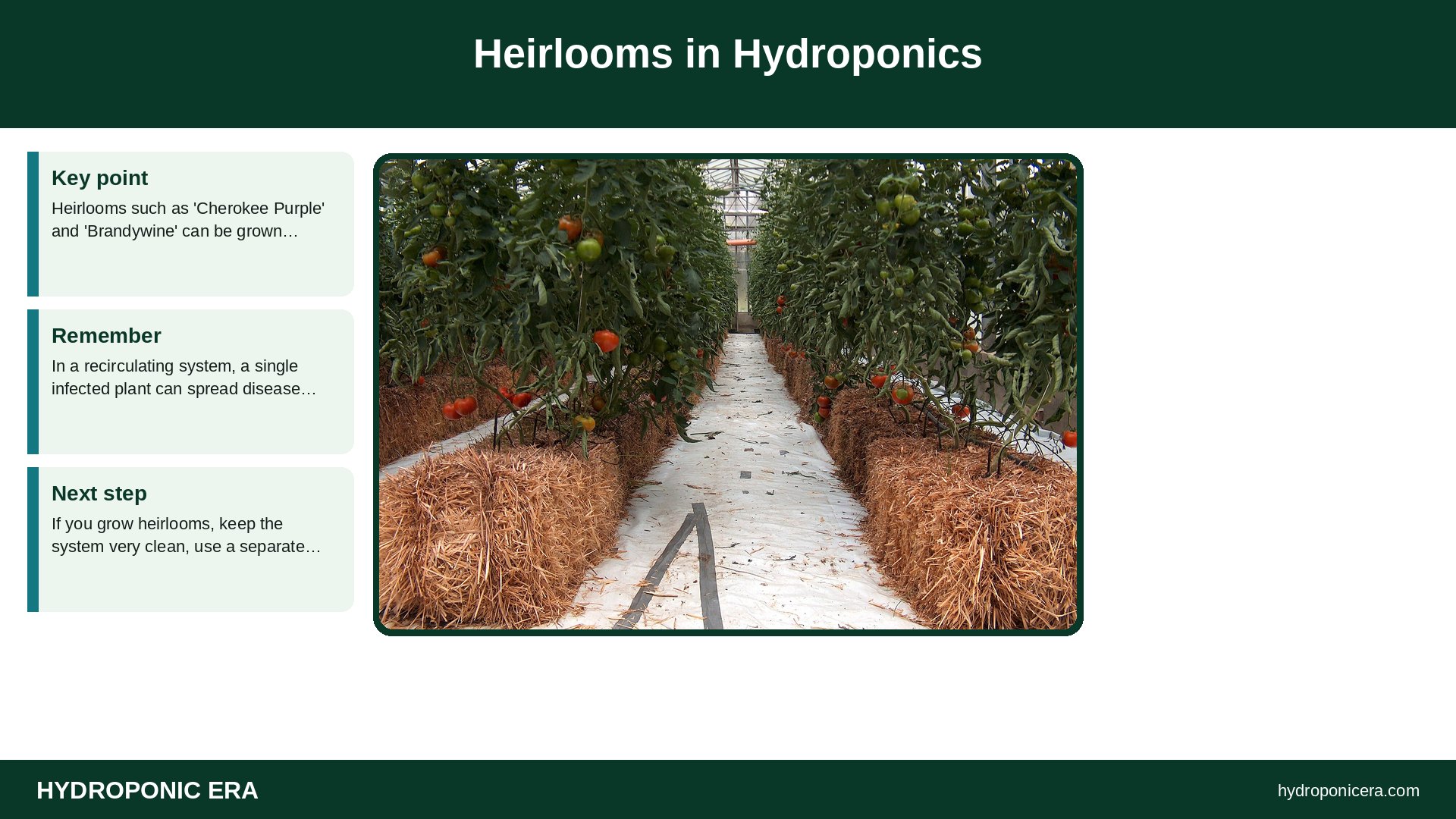 best tomato varieties for hydroponics — Heirlooms in Hydroponics