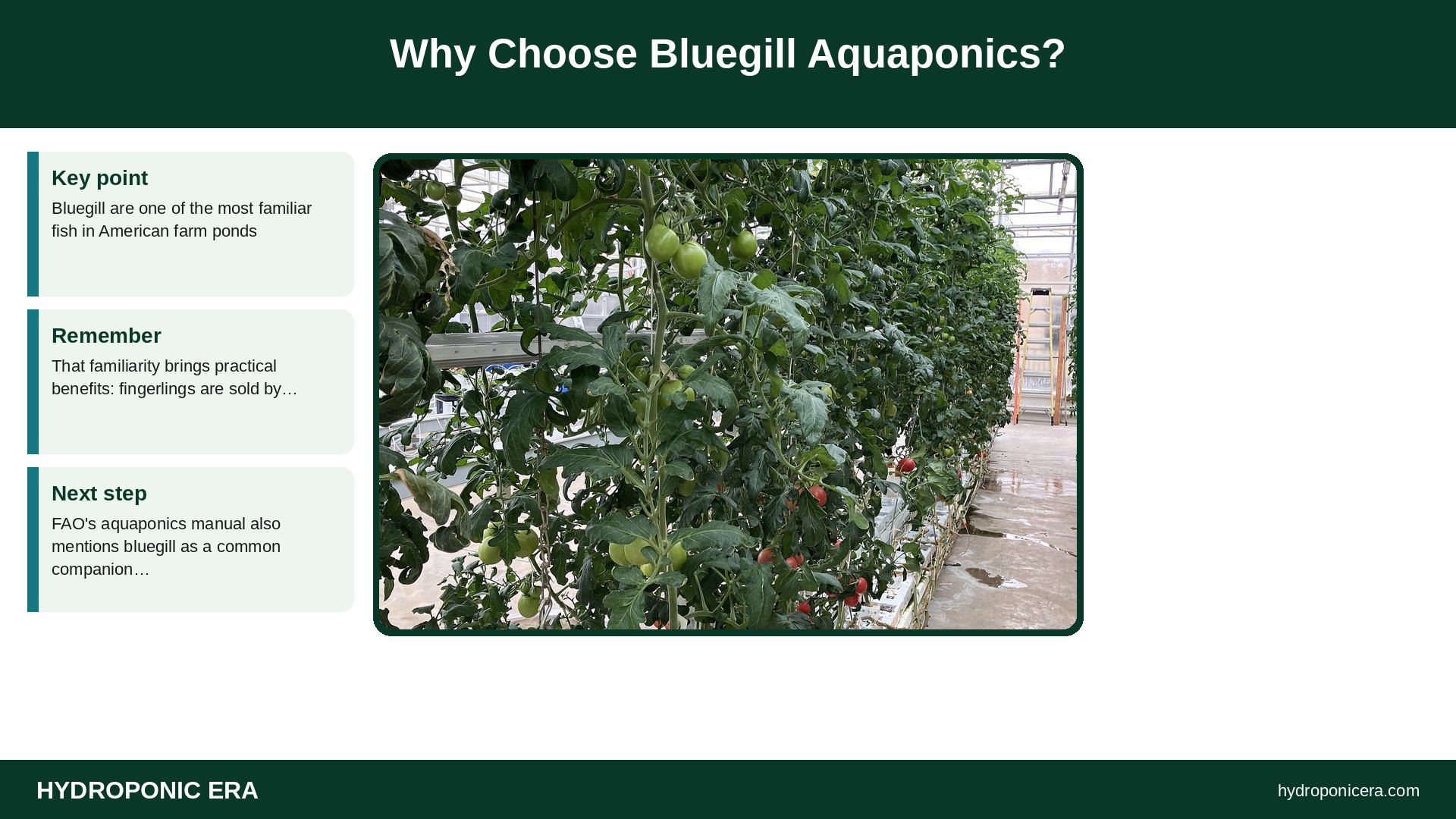 bluegill aquaponics — Why Choose Bluegill Aquaponics?