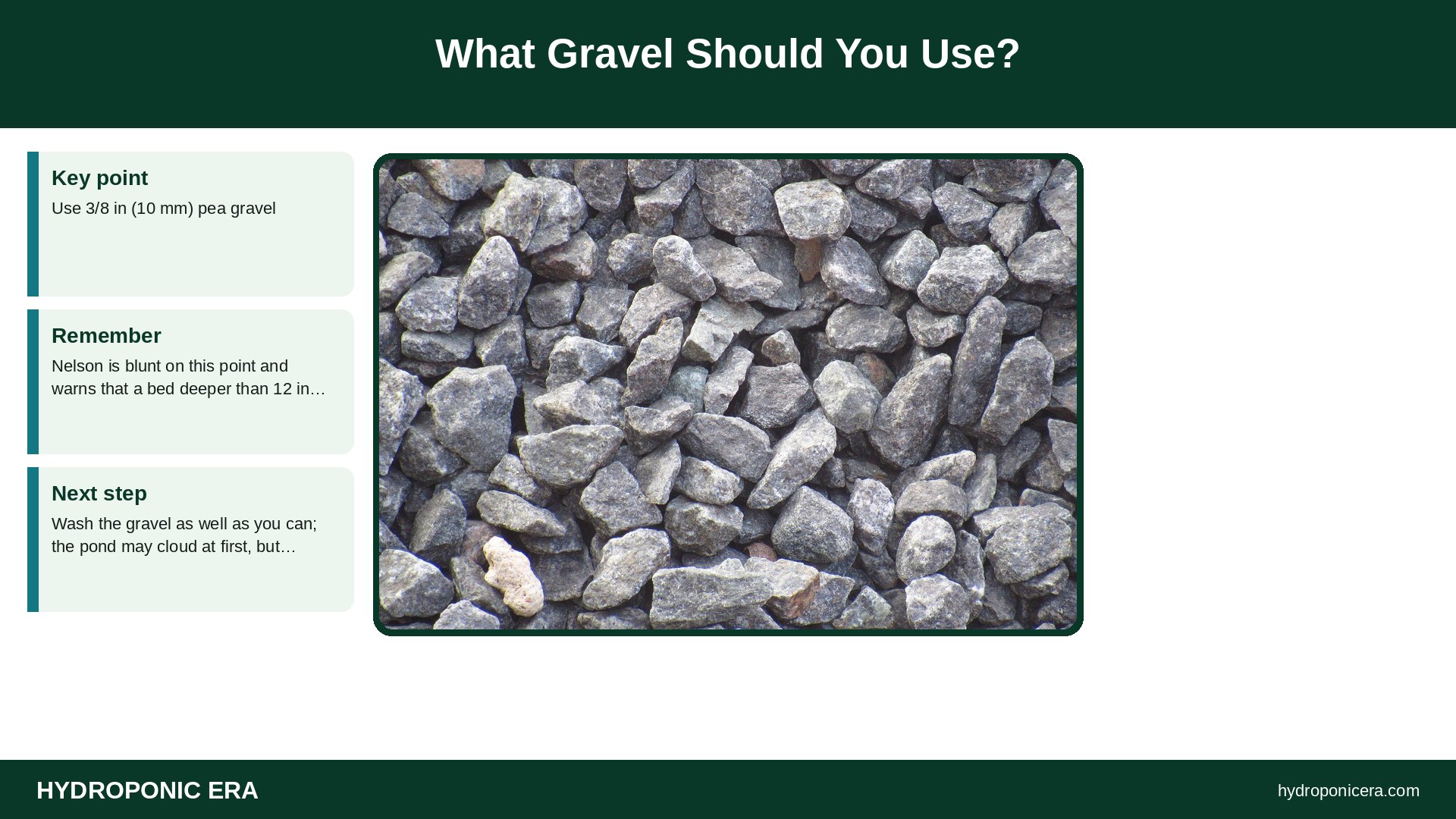 bog filter — What Gravel Should You Use?