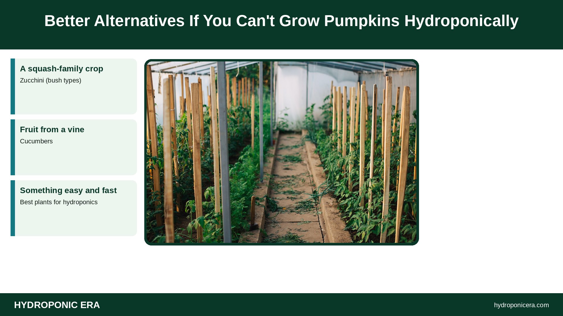 grow pumpkins hydroponically — Better Alternatives If You Can't Grow Pumpkins Hydroponically