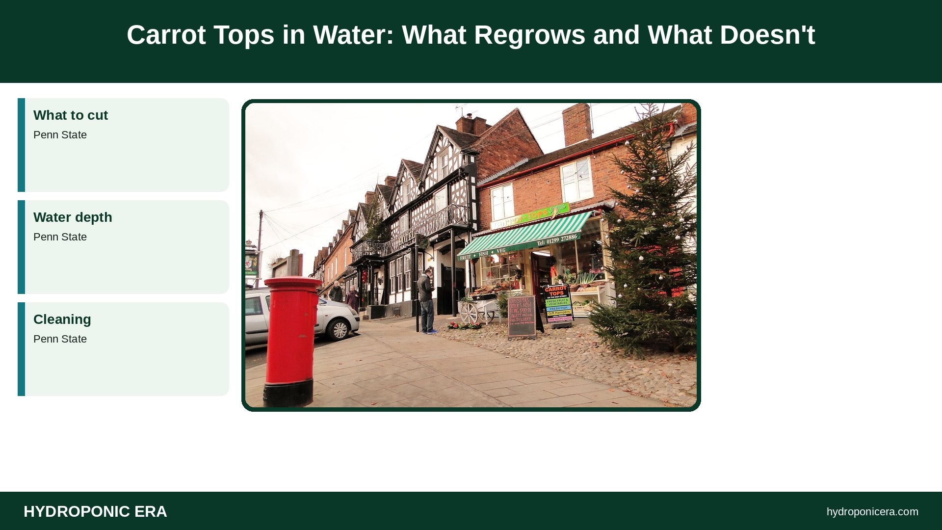 carrot tops in water — Carrot Tops in Water: What Regrows and What Doesn't