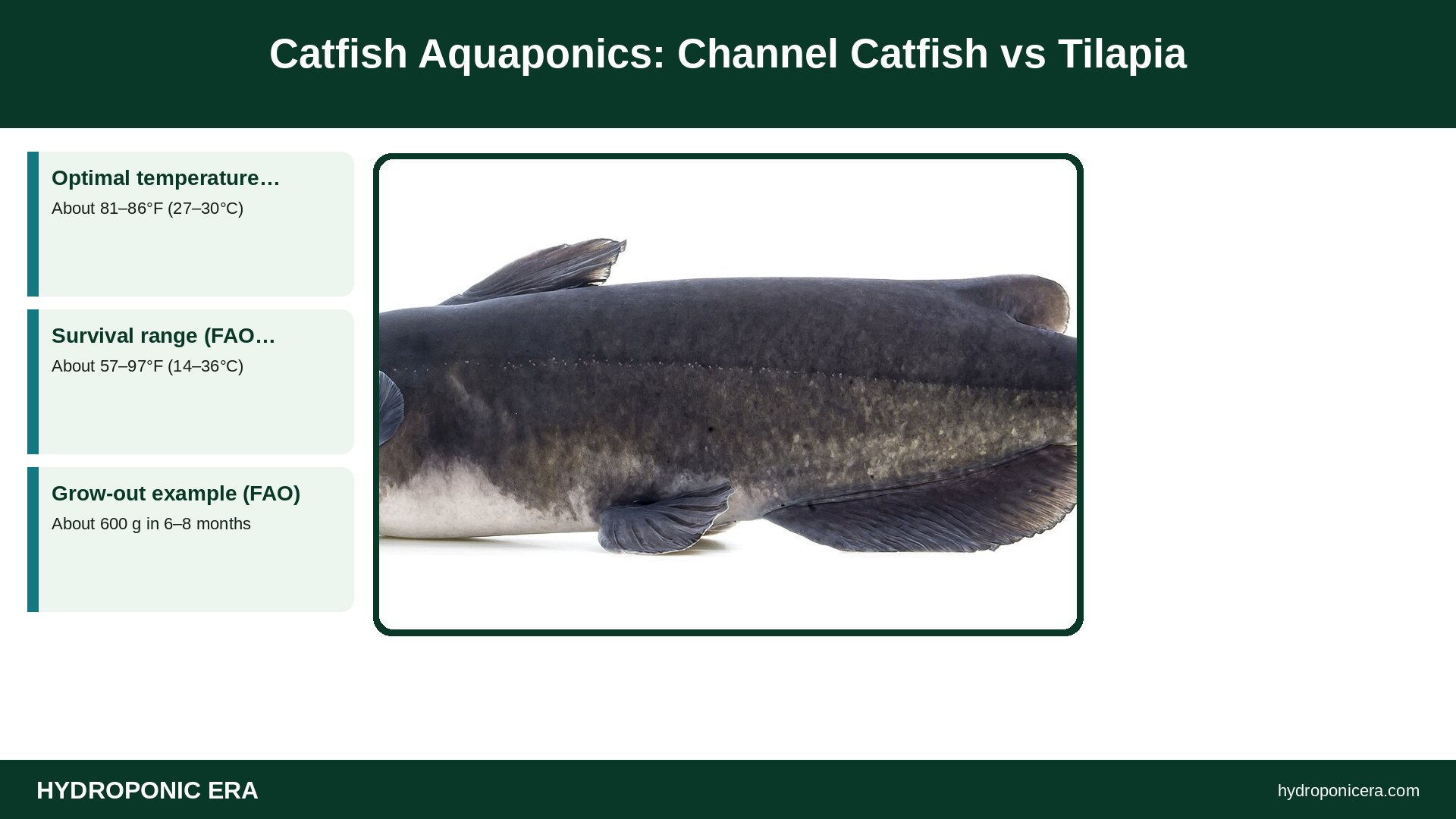 catfish aquaponics — Catfish Aquaponics: Channel Catfish vs Tilapia