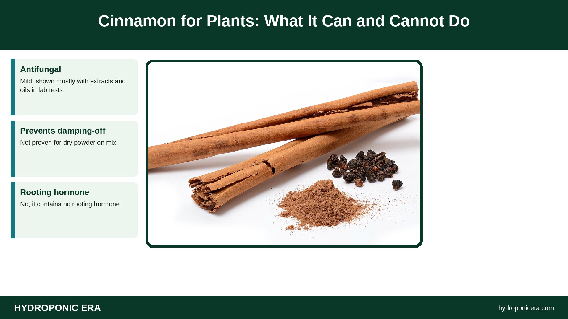 cinnamon for plants — Cinnamon for Plants: What It Can and Cannot Do
