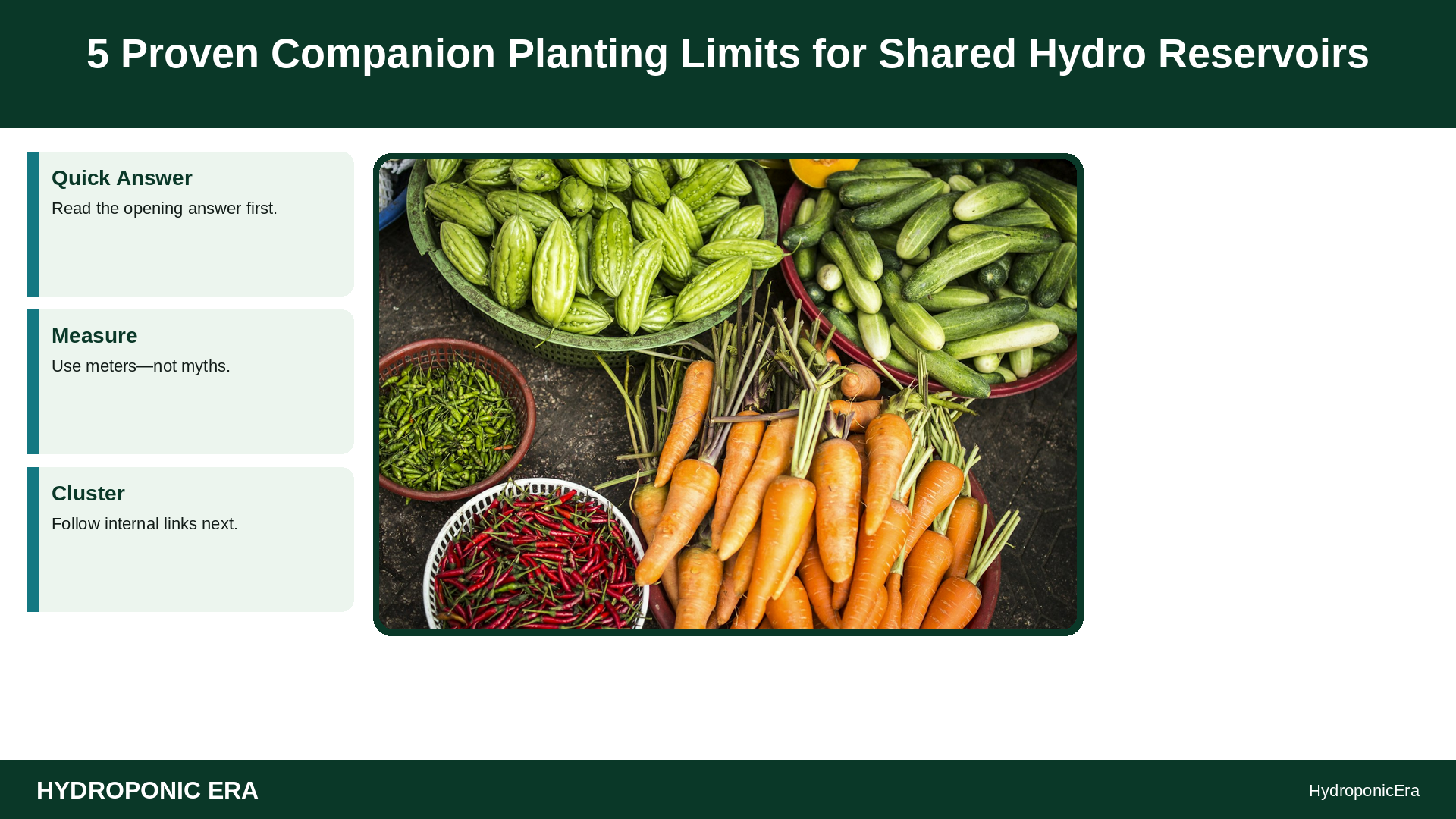 companion planting limits shared reservoirs — 5 Proven Companion Planting Limits for Shared Hydro Reservoirs