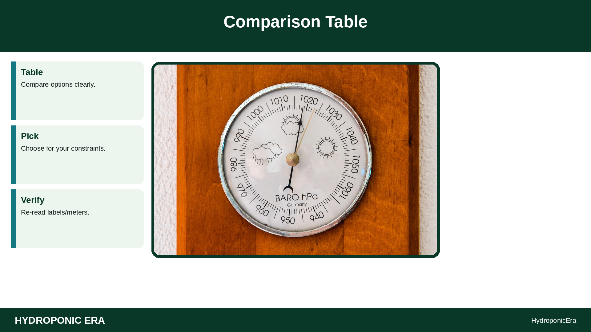 condensation control tent reservoir lids — Comparison Table