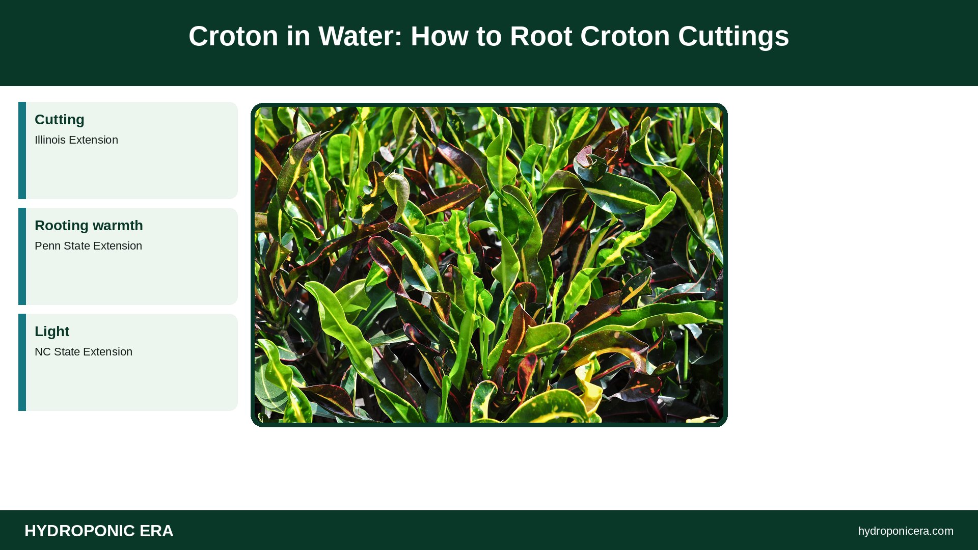 croton in water — Croton in Water: How to Root Croton Cuttings