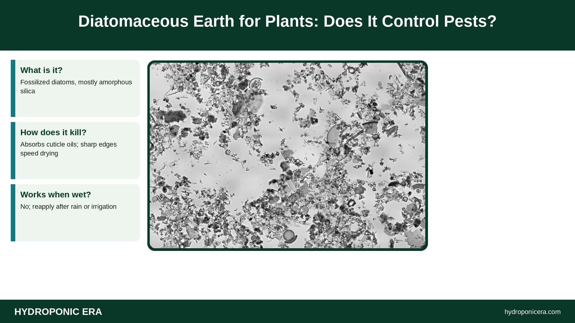 diatomaceous earth for plants — Diatomaceous Earth for Plants: Does It Control Pests?