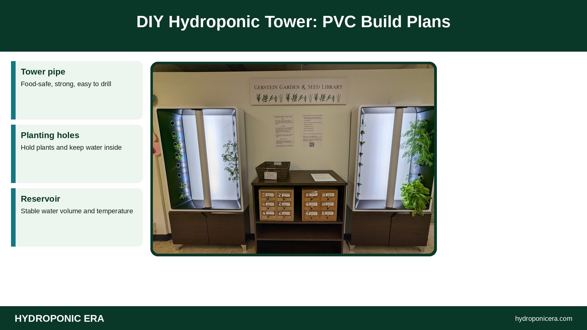 diy hydroponic tower — DIY Hydroponic Tower: PVC Build Plans