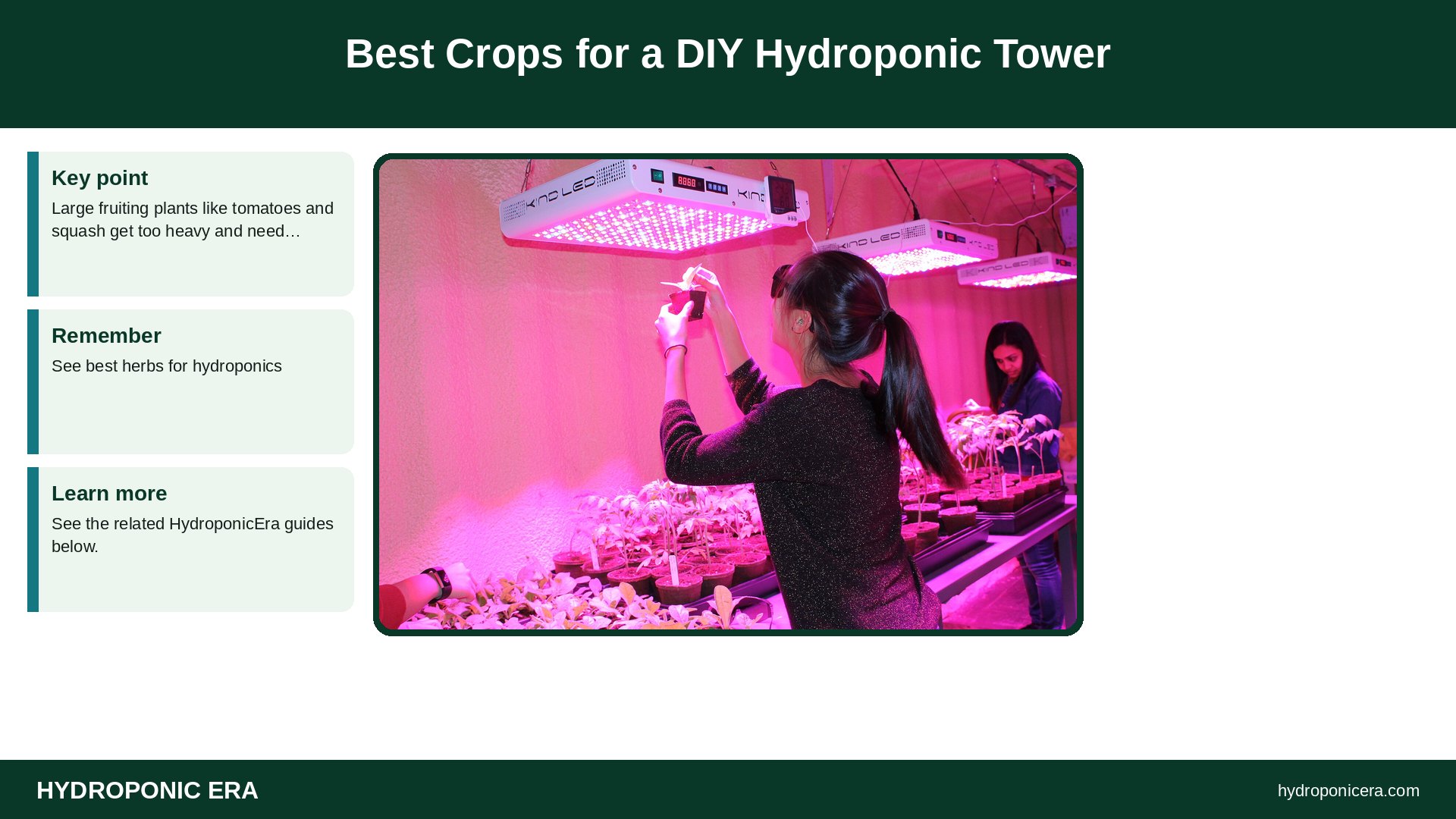 diy hydroponic tower — Best Crops for a DIY Hydroponic Tower