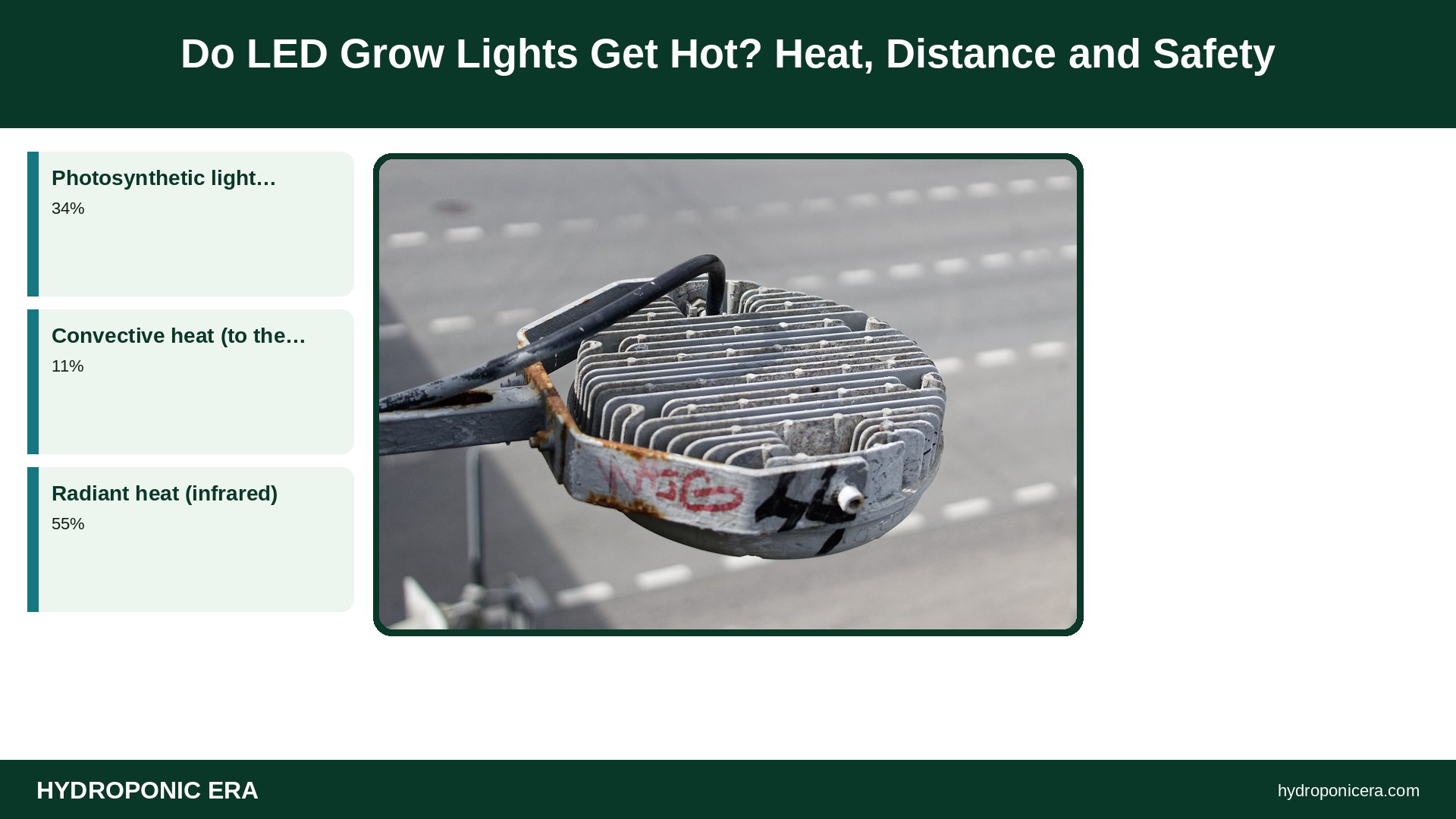 do led grow lights get hot — Do LED Grow Lights Get Hot? Heat, Distance and Safety