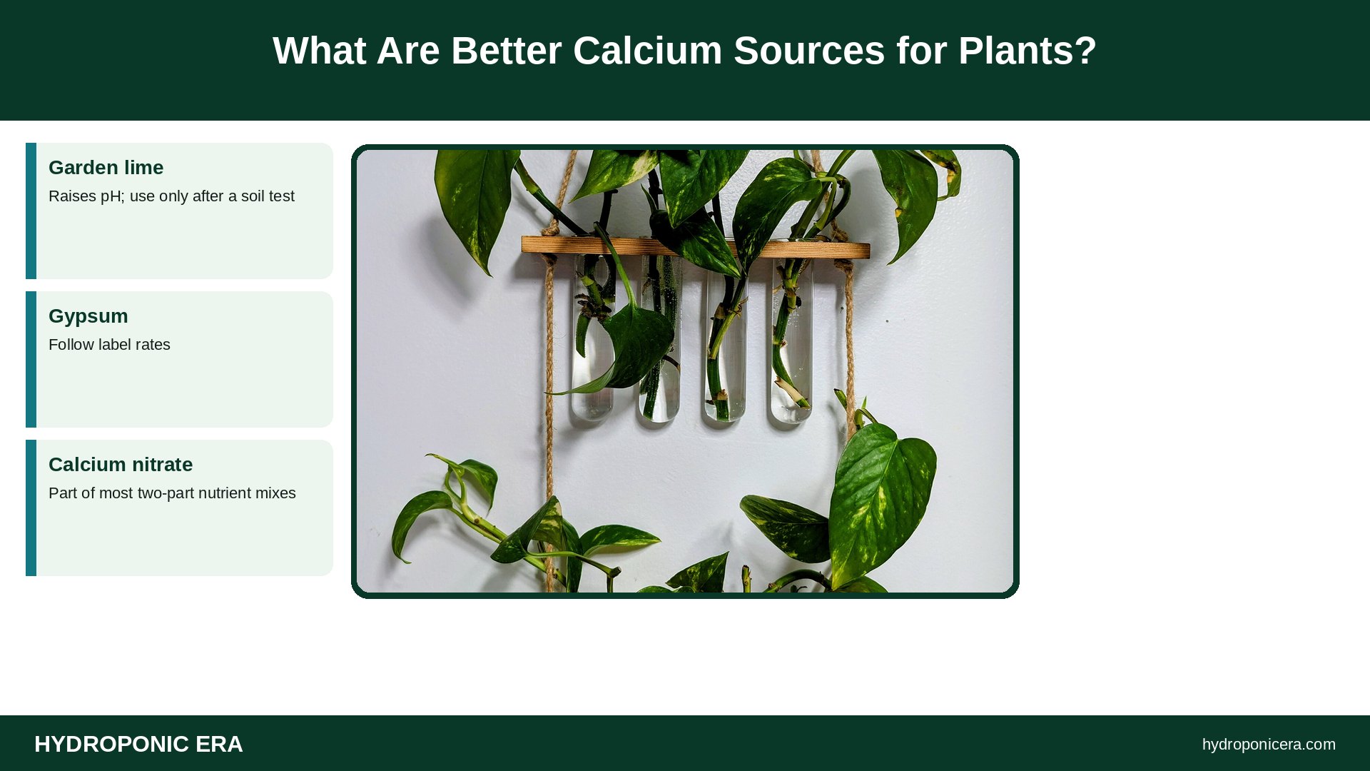 eggshell water for plants — What Are Better Calcium Sources for Plants?