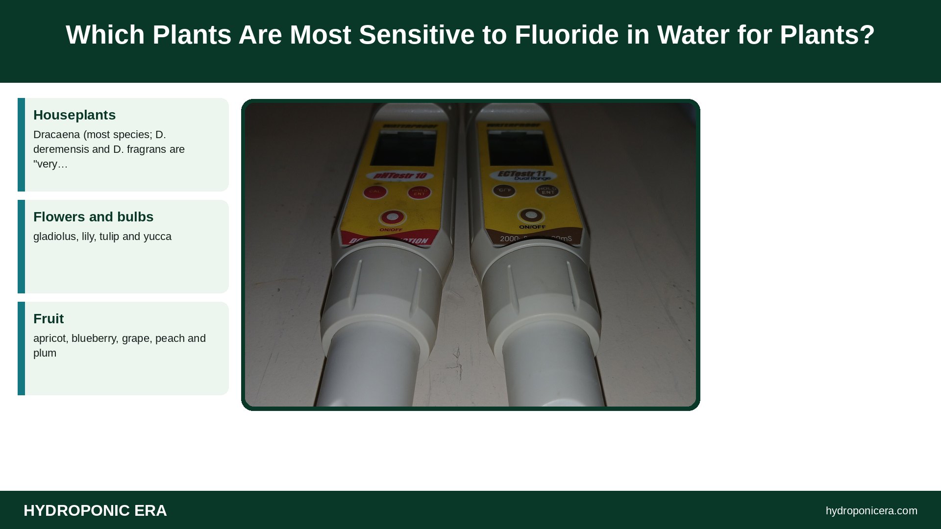fluoride in water for plants — Which Plants Are Most Sensitive to Fluoride in Water for Plants?