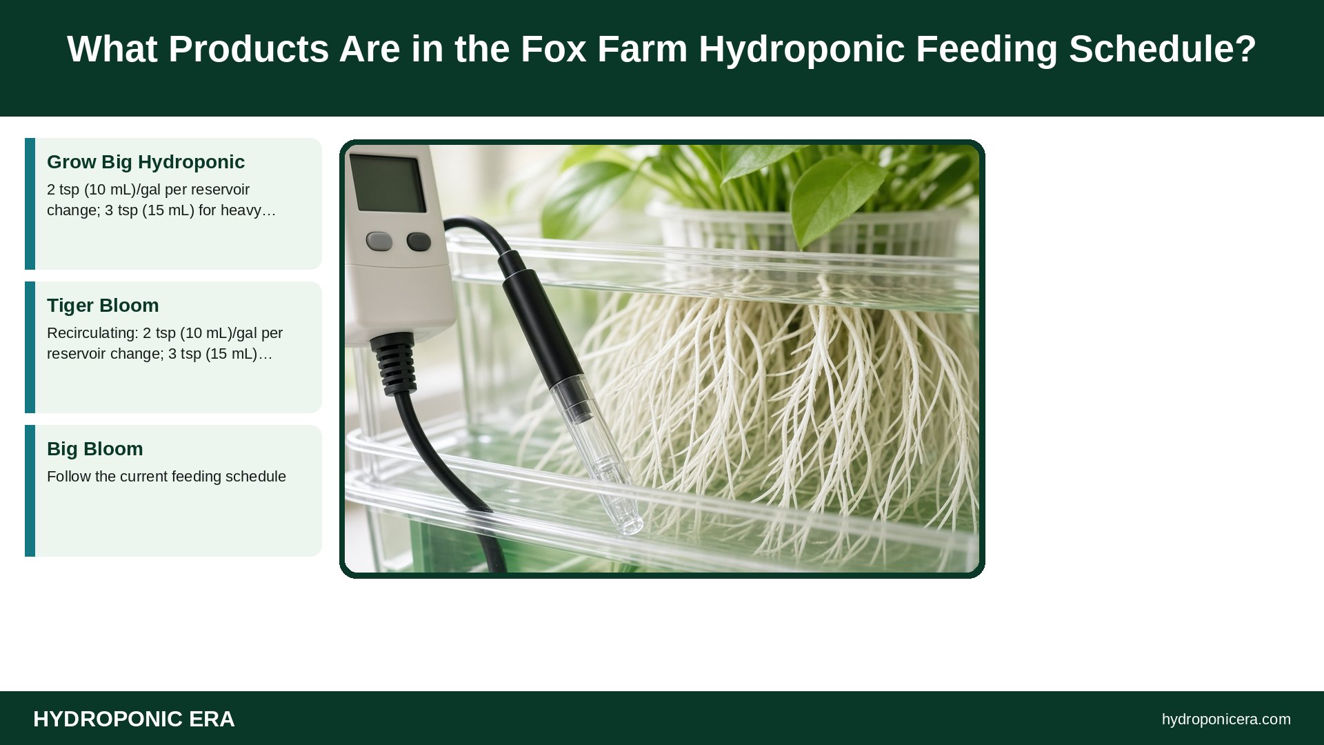 fox farm hydroponic feeding schedule — What Products Are in the Fox Farm Hydroponic Feeding Schedule?