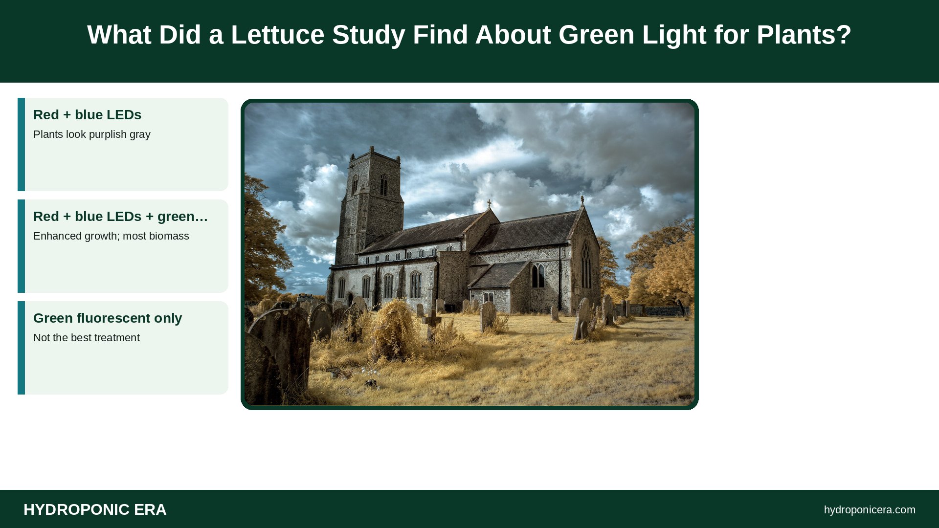 green light for plants — What Did a Lettuce Study Find About Green Light for Plants?