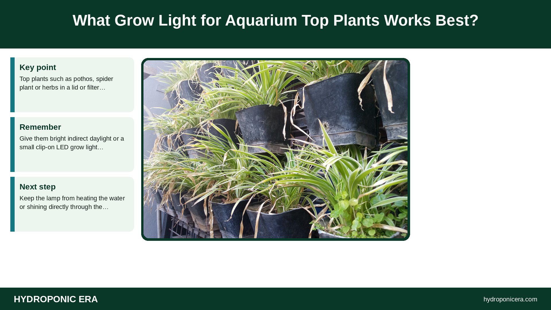 grow light for aquarium — What Grow Light for Aquarium Top Plants Works Best?