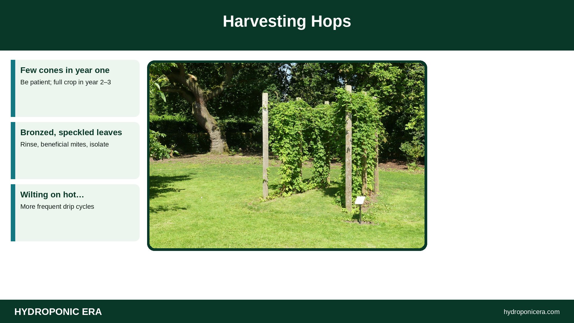hops — Harvesting Hops