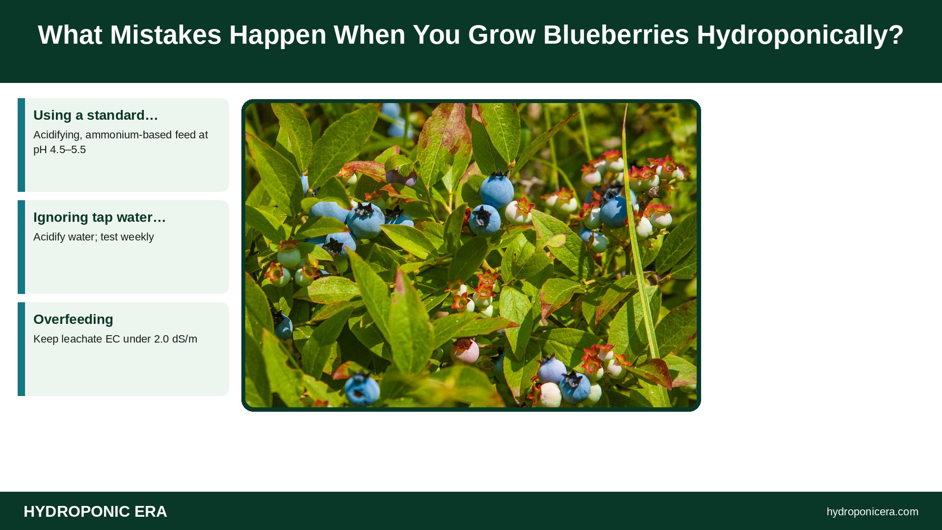 how to grow blueberries hydroponically — What Mistakes Happen When You Grow Blueberries Hydroponically?