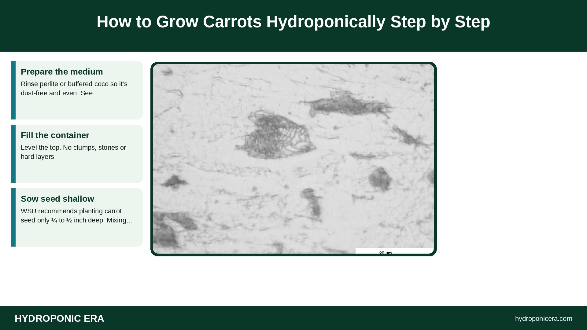 how to grow carrots hydroponically — How to Grow Carrots Hydroponically Step by Step
