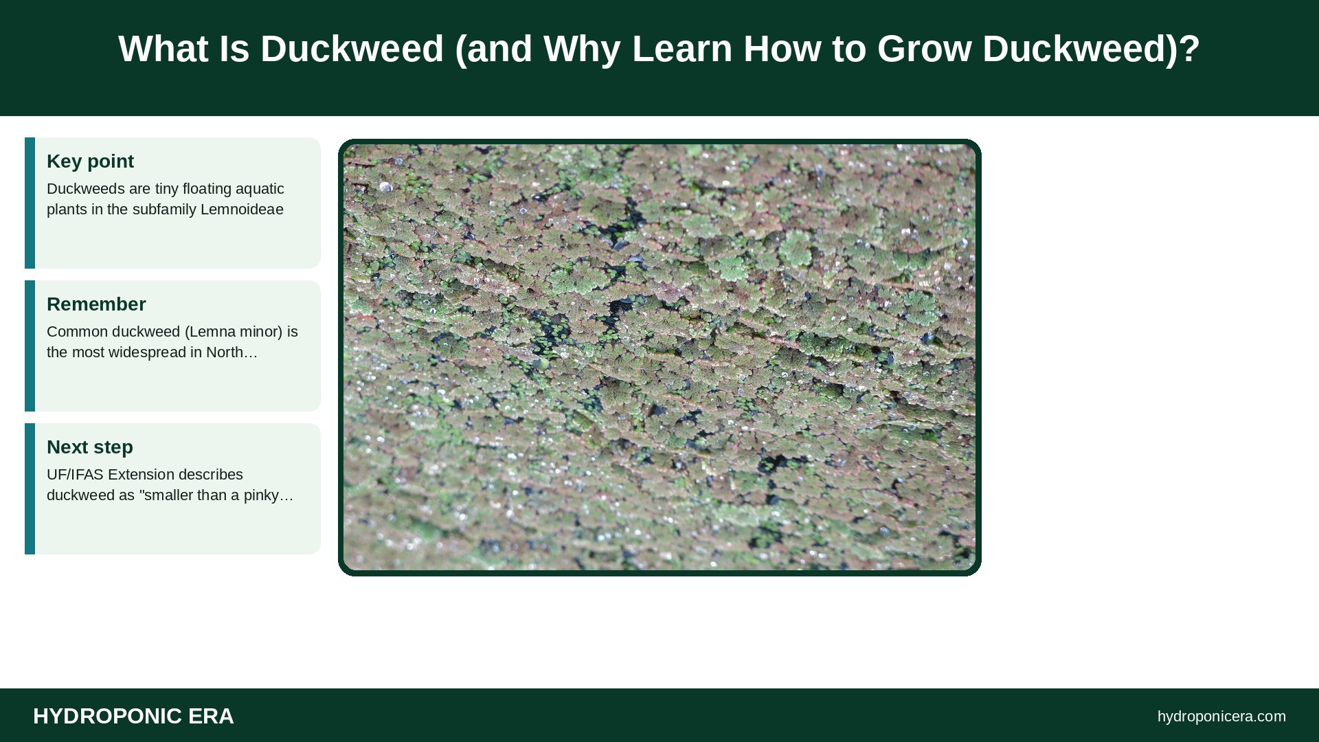 how to grow duckweed — What Is Duckweed (and Why Learn How to Grow Duckweed)?