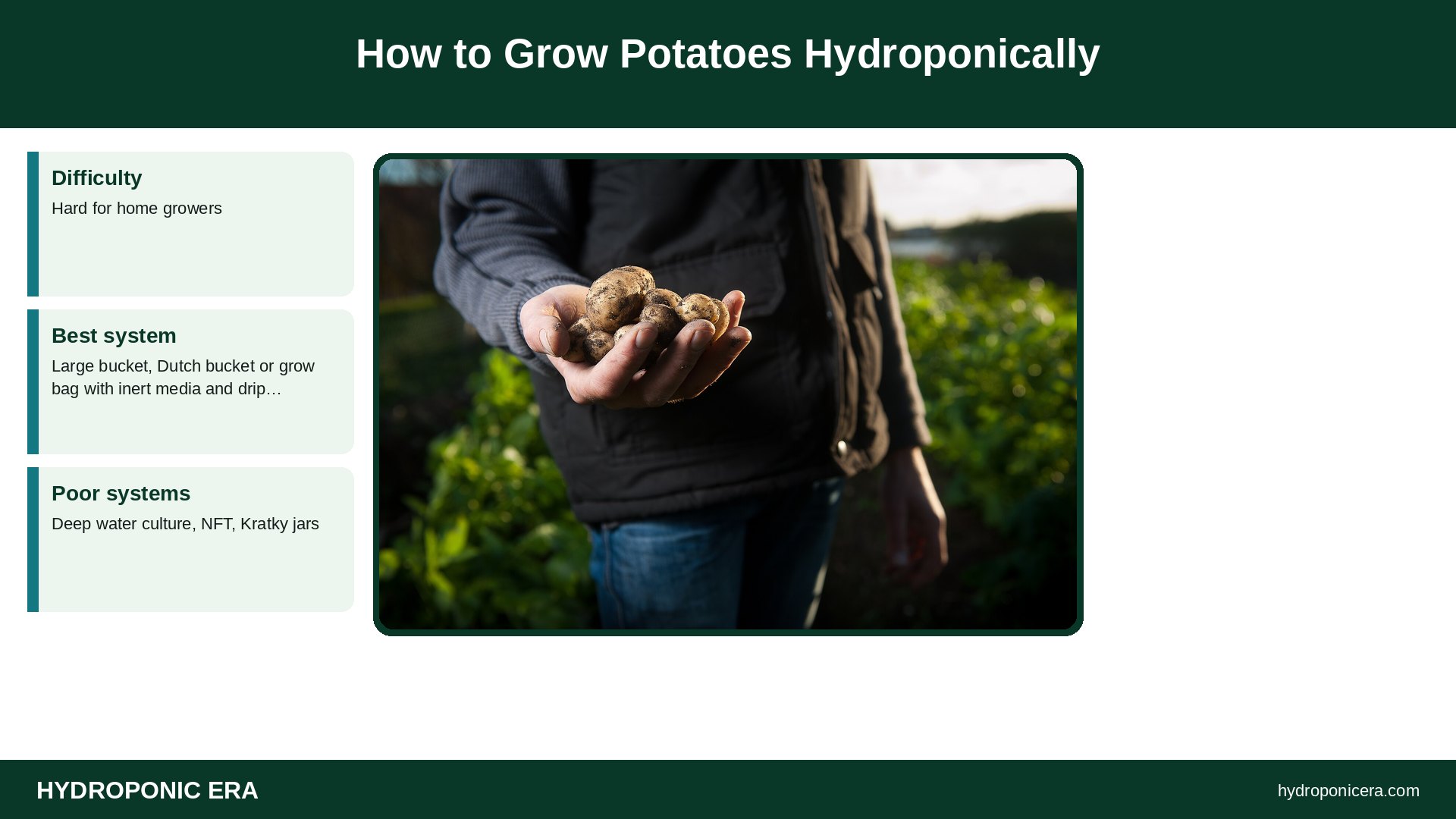 grow potatoes hydroponically — How to Grow Potatoes Hydroponically