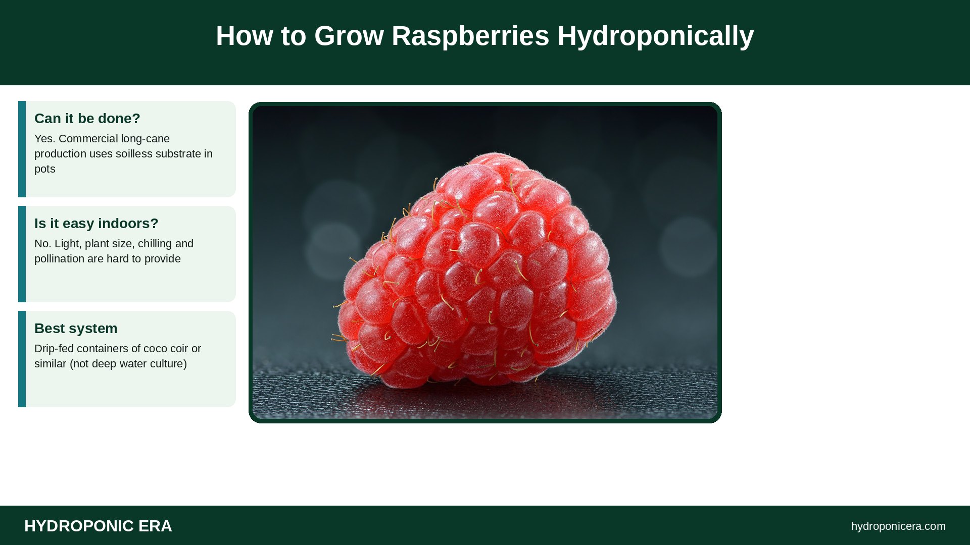 grow raspberries hydroponically — How to Grow Raspberries Hydroponically