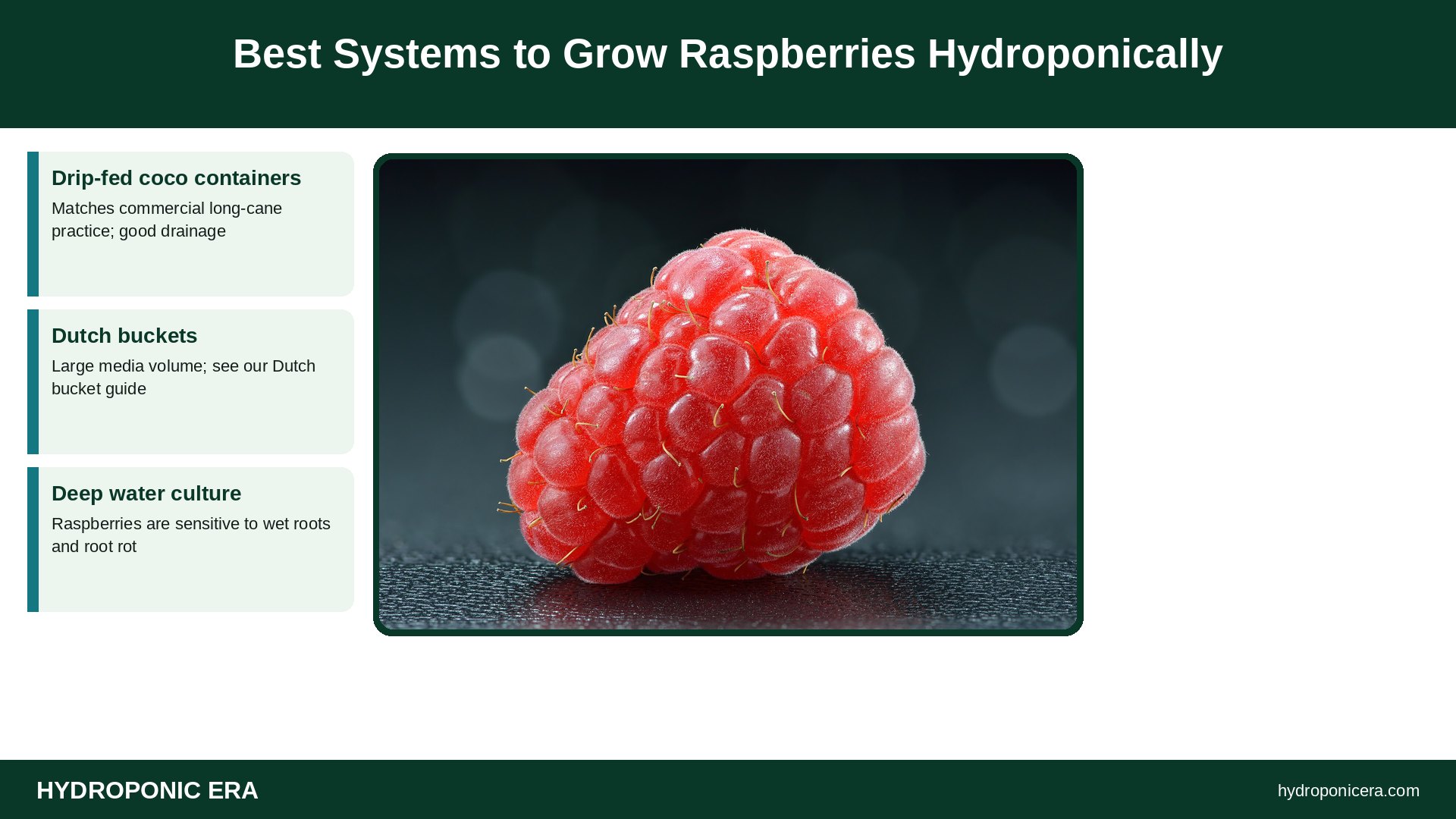 grow raspberries hydroponically — Best Systems to Grow Raspberries Hydroponically