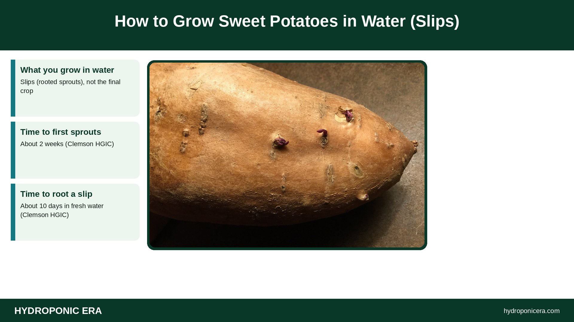 how to grow sweet potatoes in water — How to Grow Sweet Potatoes in Water (Slips)