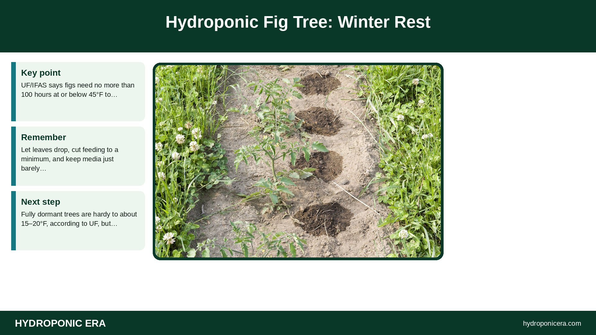 hydroponic fig tree — Hydroponic Fig Tree: Winter Rest