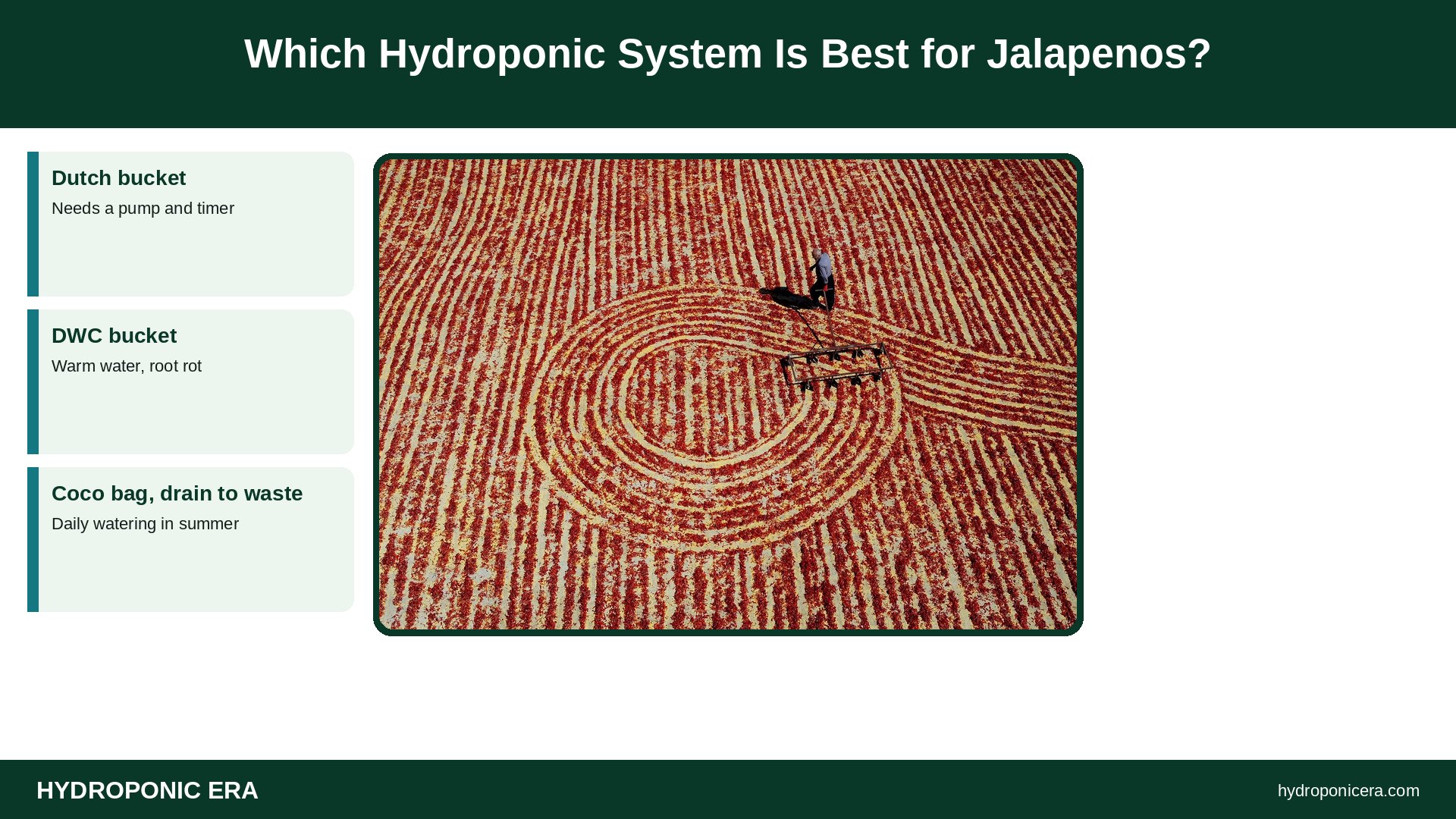hydroponic jalapenos — Which Hydroponic System Is Best for Jalapenos?