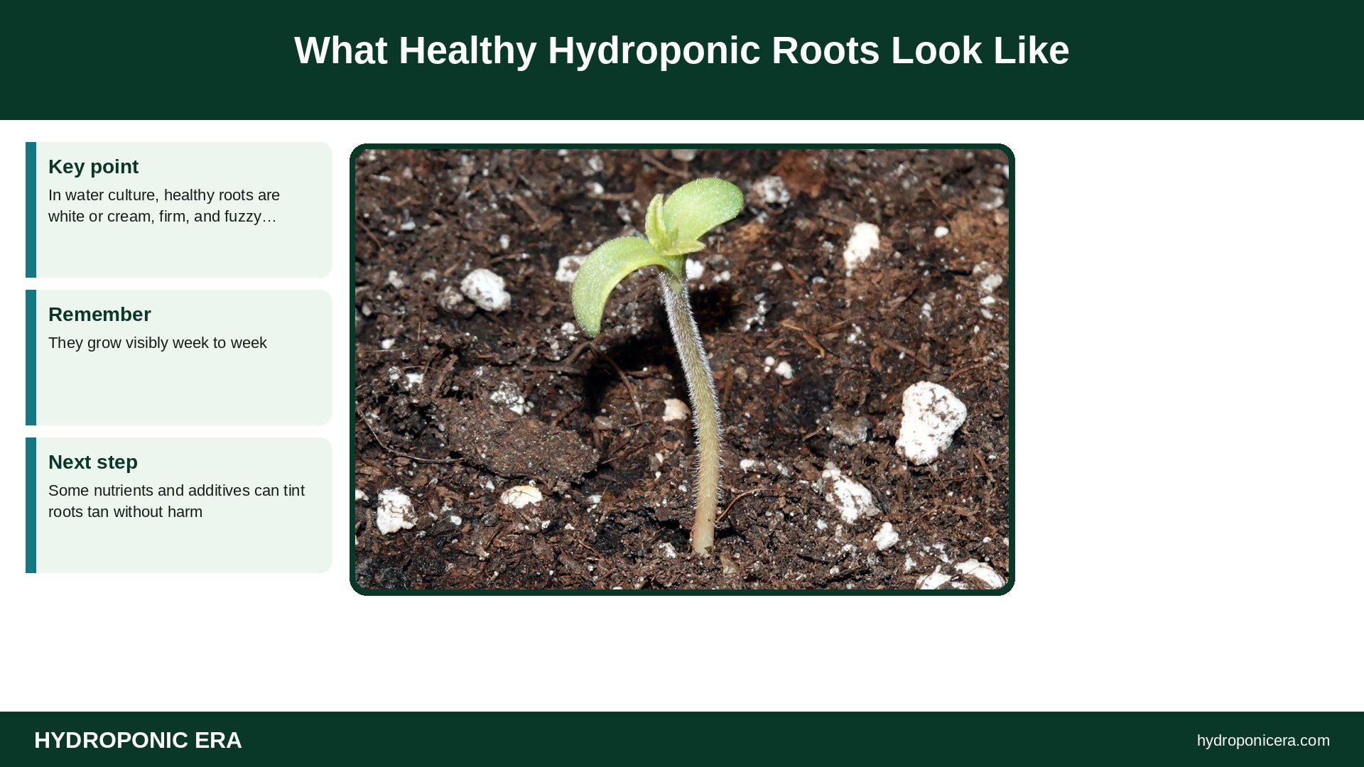 roots not growing — What Healthy Hydroponic Roots Look Like